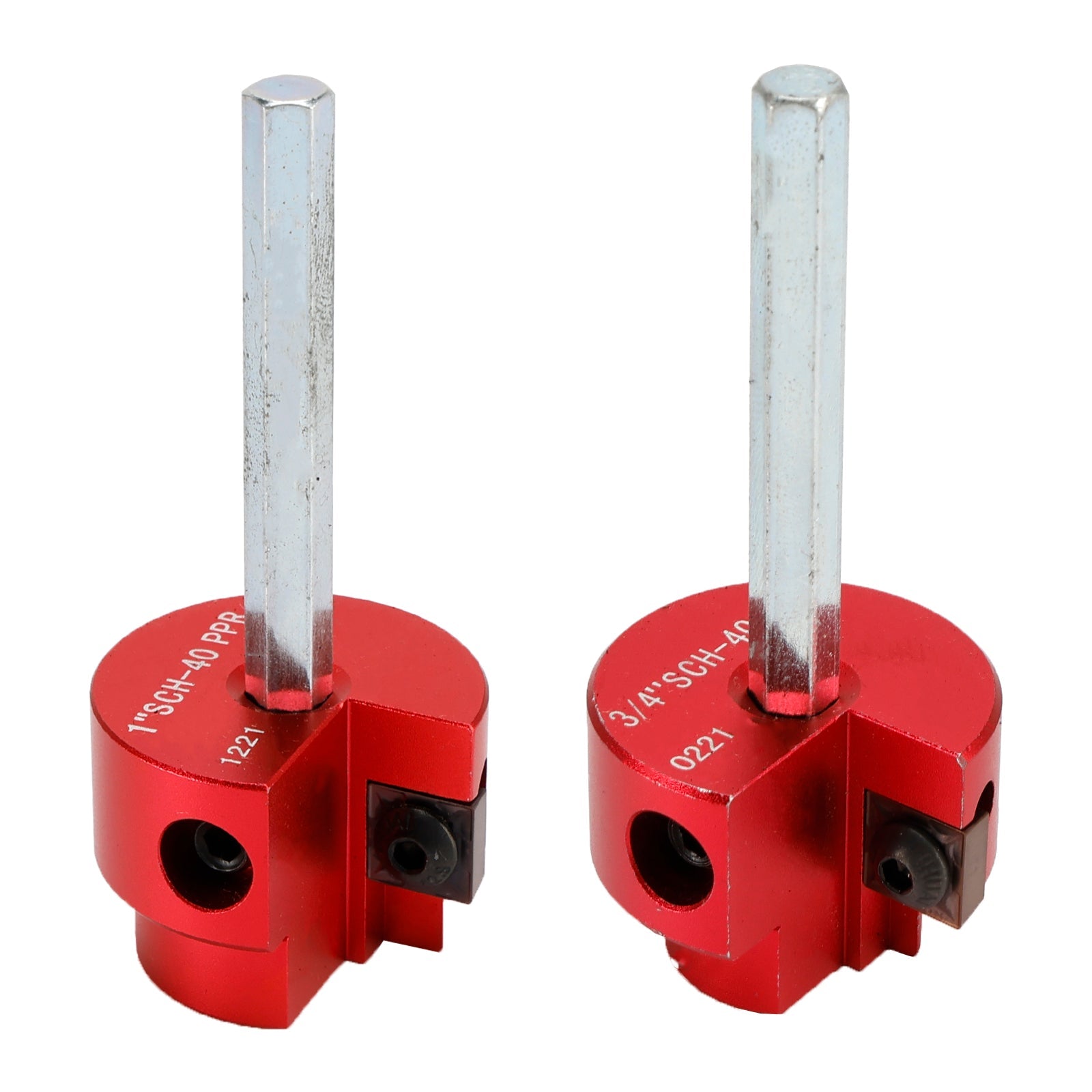 04529 For PPRK6 Plastic Pipe Fitting Reamer 6Pc Kit Fit Into Standard 1/2"Drills