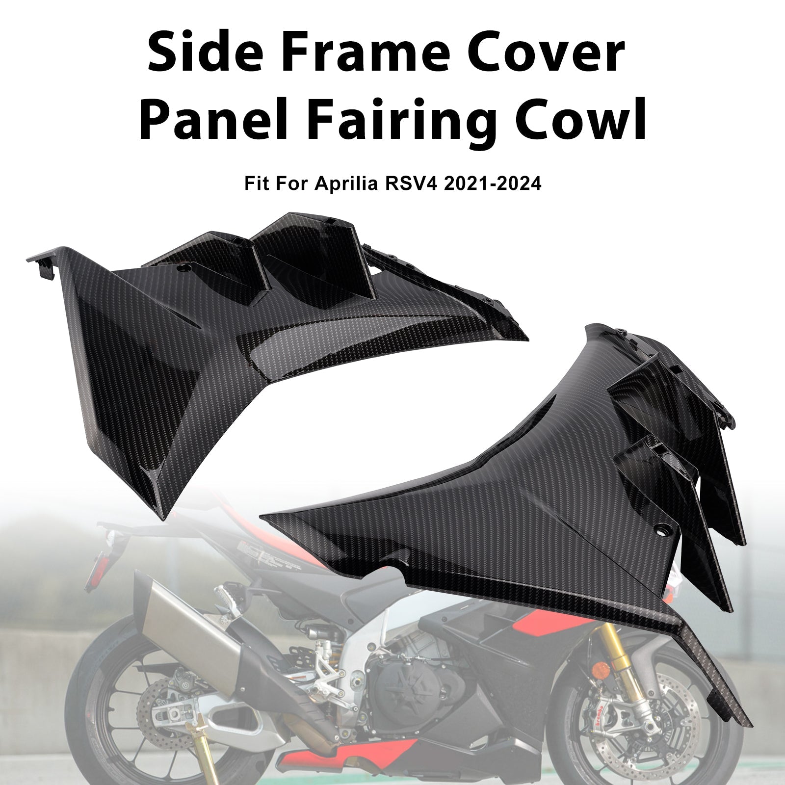 Side Frame Cover Panel Fairing Cowl For Aprilia RSV4 2021-2024