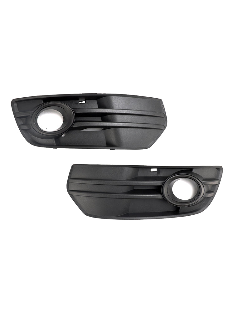 2009-2012 Audi Q5 2PCS Front Bumper Grill Fog Light Lamp Covers Trim Generic