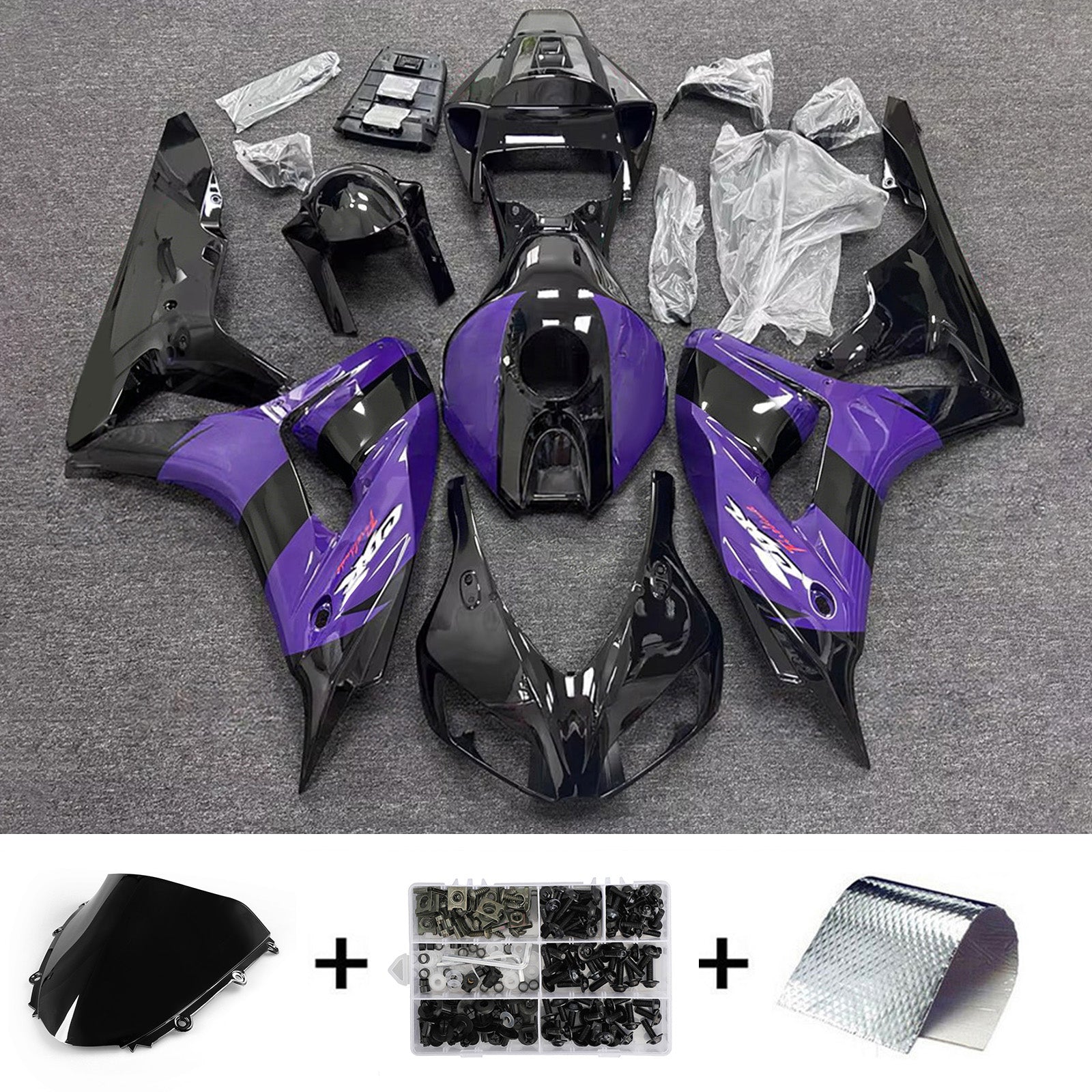 Injection Fairing Kit Bodywork Plastic ABS For Honda CBR1000RR 2006-2007