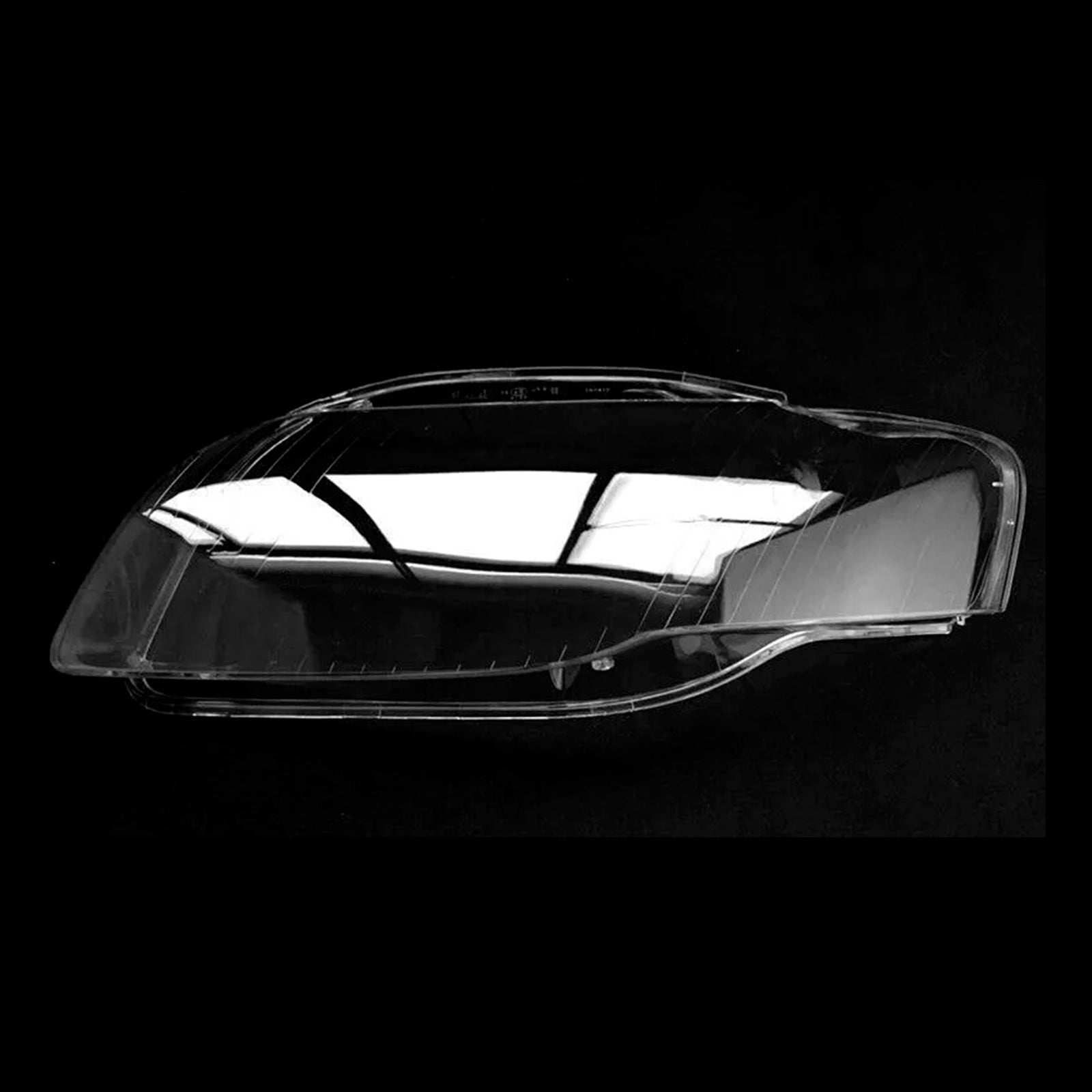 2005-2008 Audi A4 B7 8E 2PCS Front Headlight Glass Clear Cover