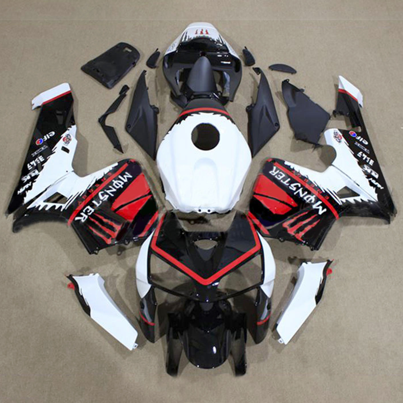2003-2004 Honda CBR600RR F5 Fairing Kit Bodywork Plastic ABS