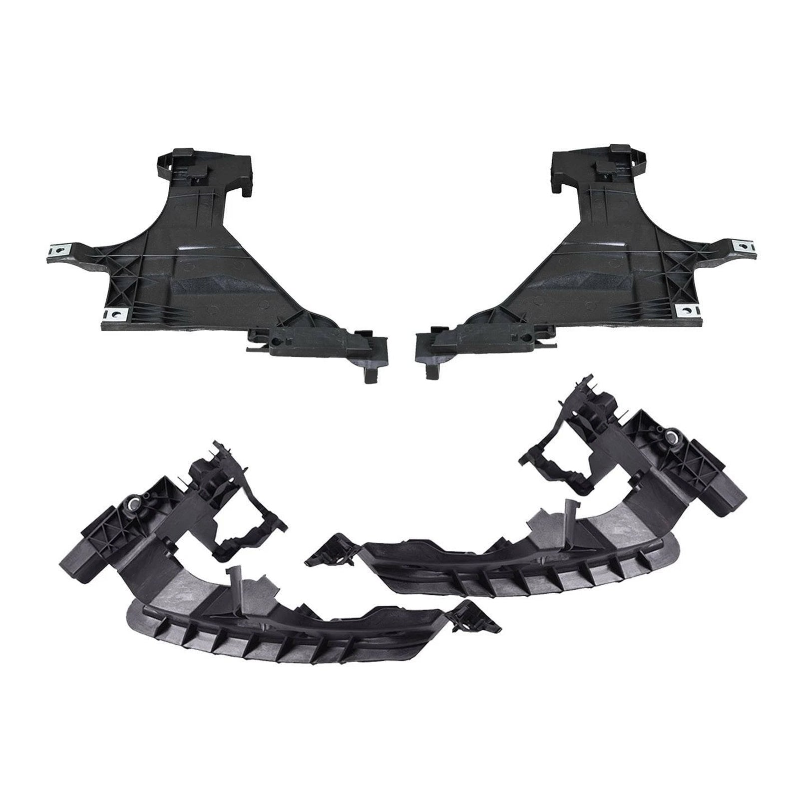 2013-2016 Audi A4 Facelift 4PCS Front Headlight Mount Support Plate Bracket