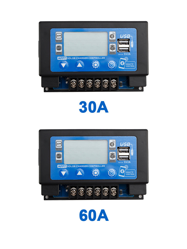 30A/60A Embedded Snap-On Energy Storage Dedicated MPPT Solar Controller Bluetooth