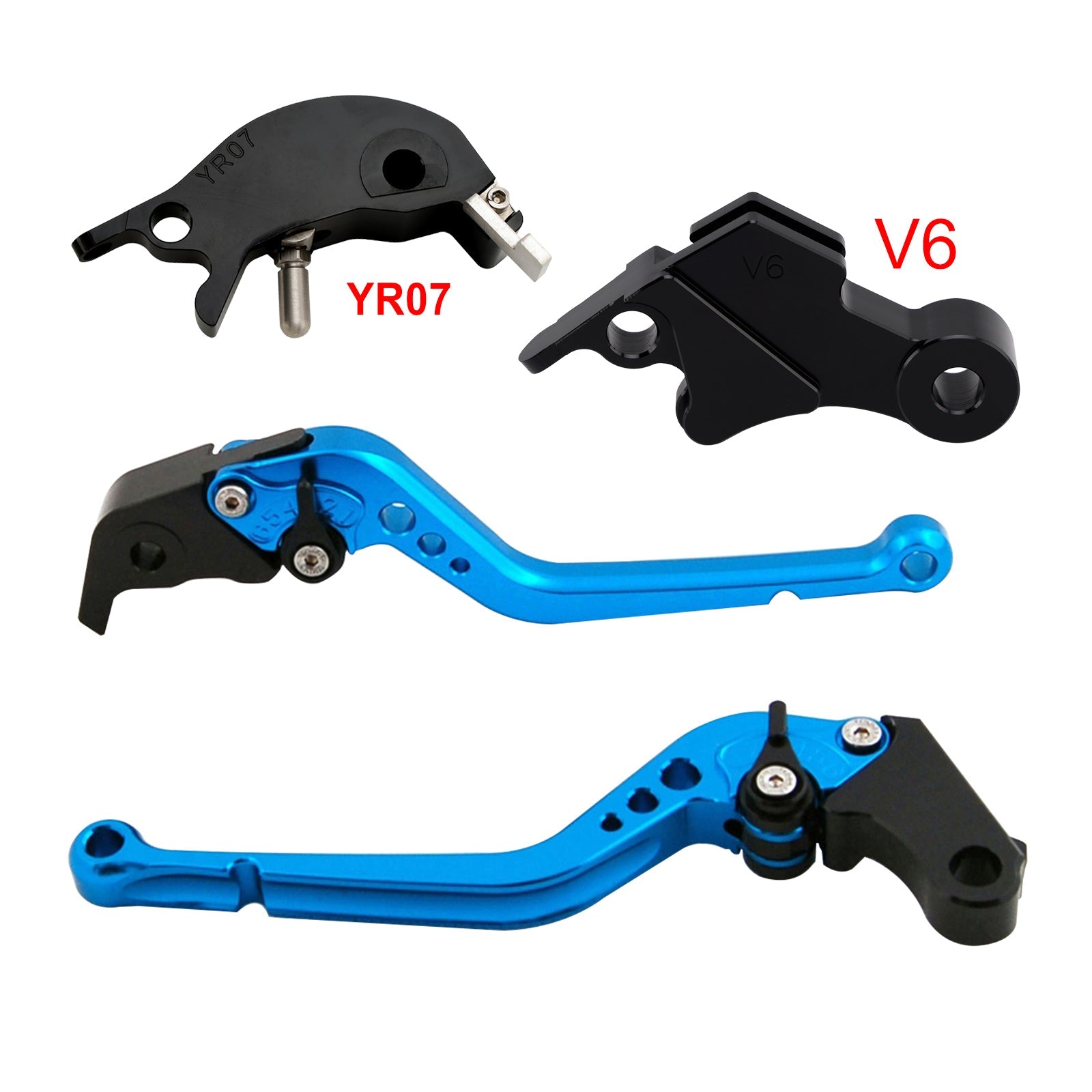 Long Clutch Brake Lever fit for YAMAHA XSR900 XSR900GP MT-09 MT-09SP 2024-2025