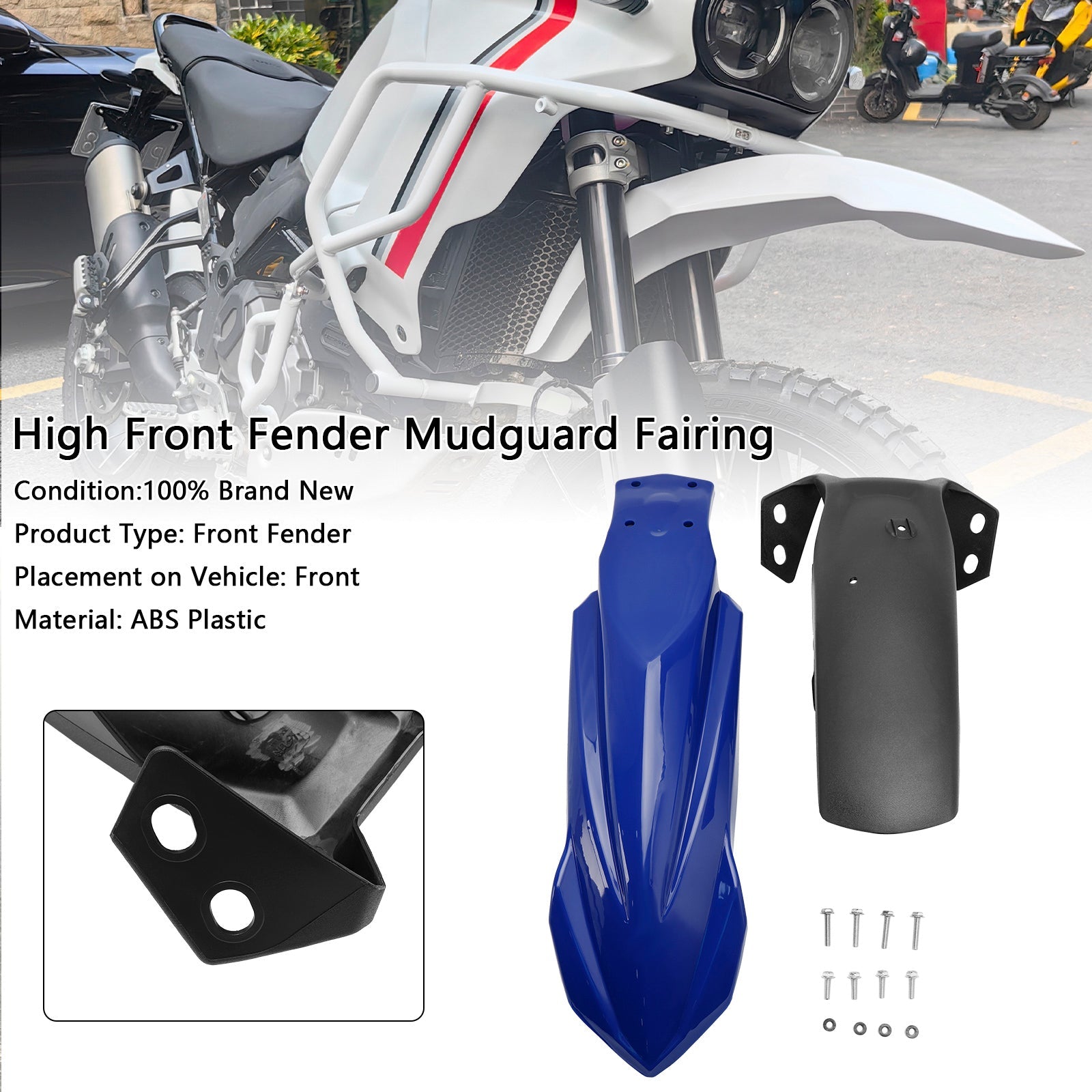 2020-2024 Yamaha Tenere 700 Rally High Front Fender Mudguard Fairing