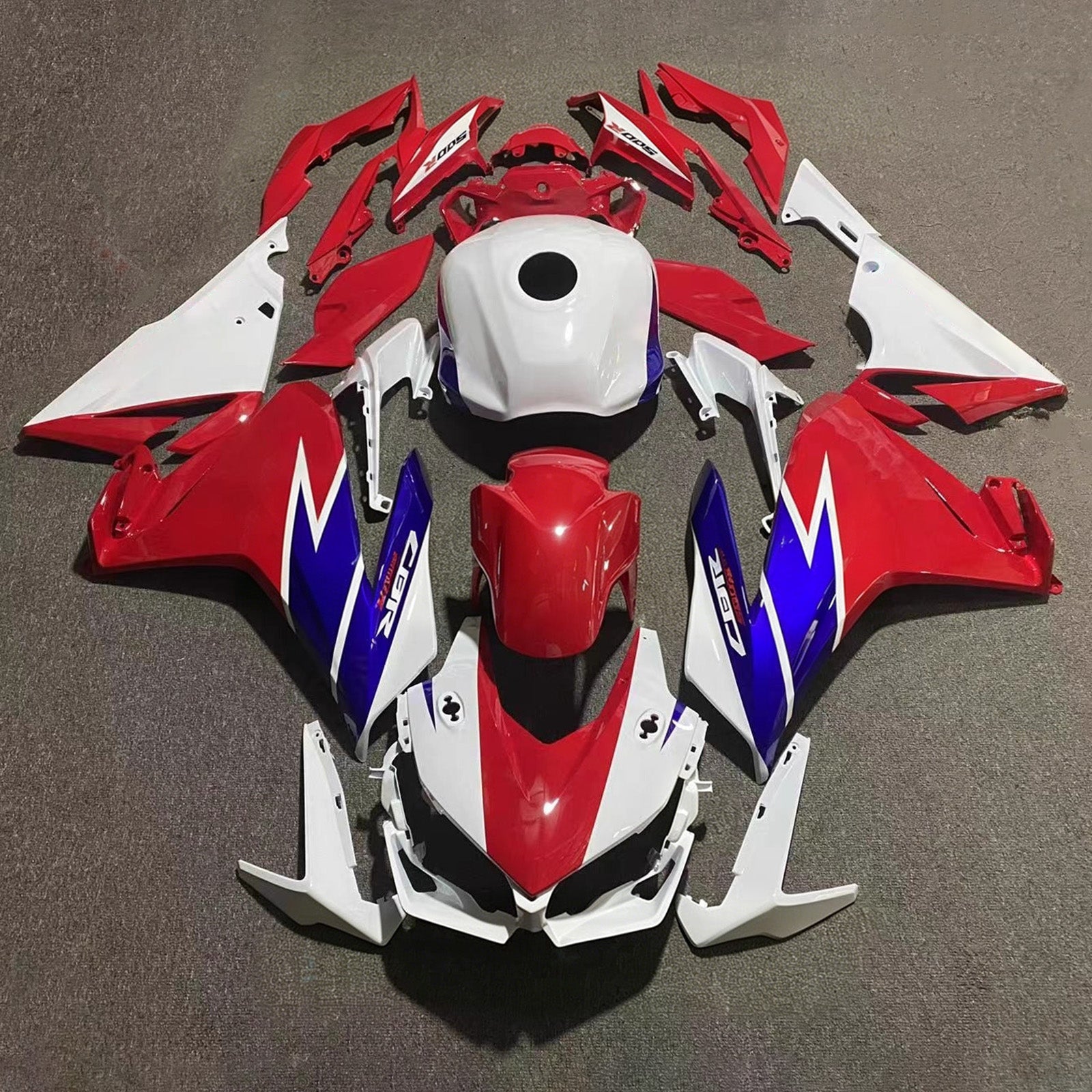 Injection Fairing Kit Bodywork Plastic ABS For Honda CBR500R 2022-2023