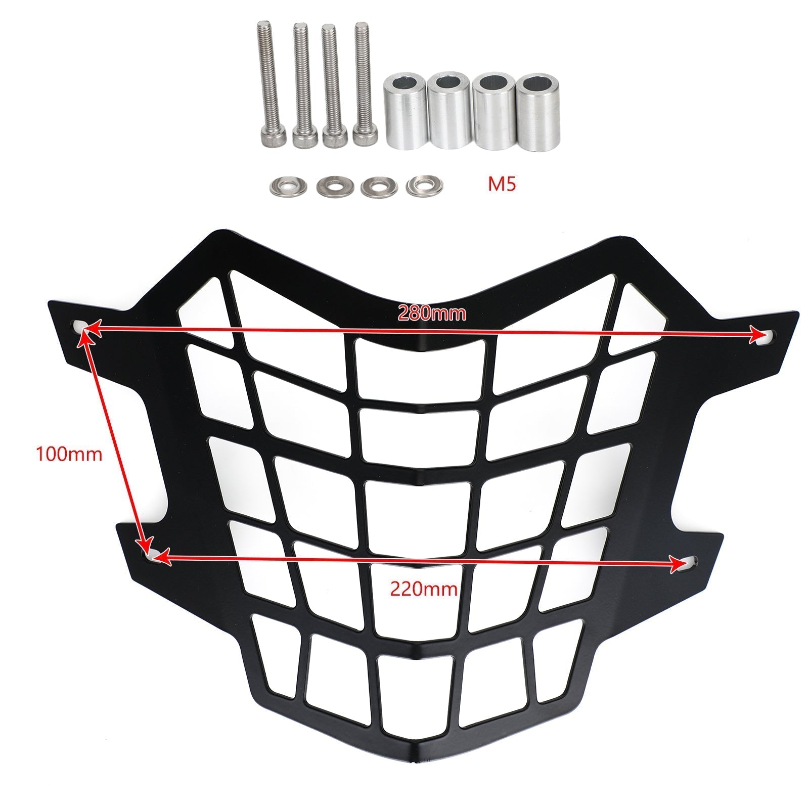 Headlight Grille Guard Cover Protector Fit For Yamaha Tenere 700 Xtz700 19-21