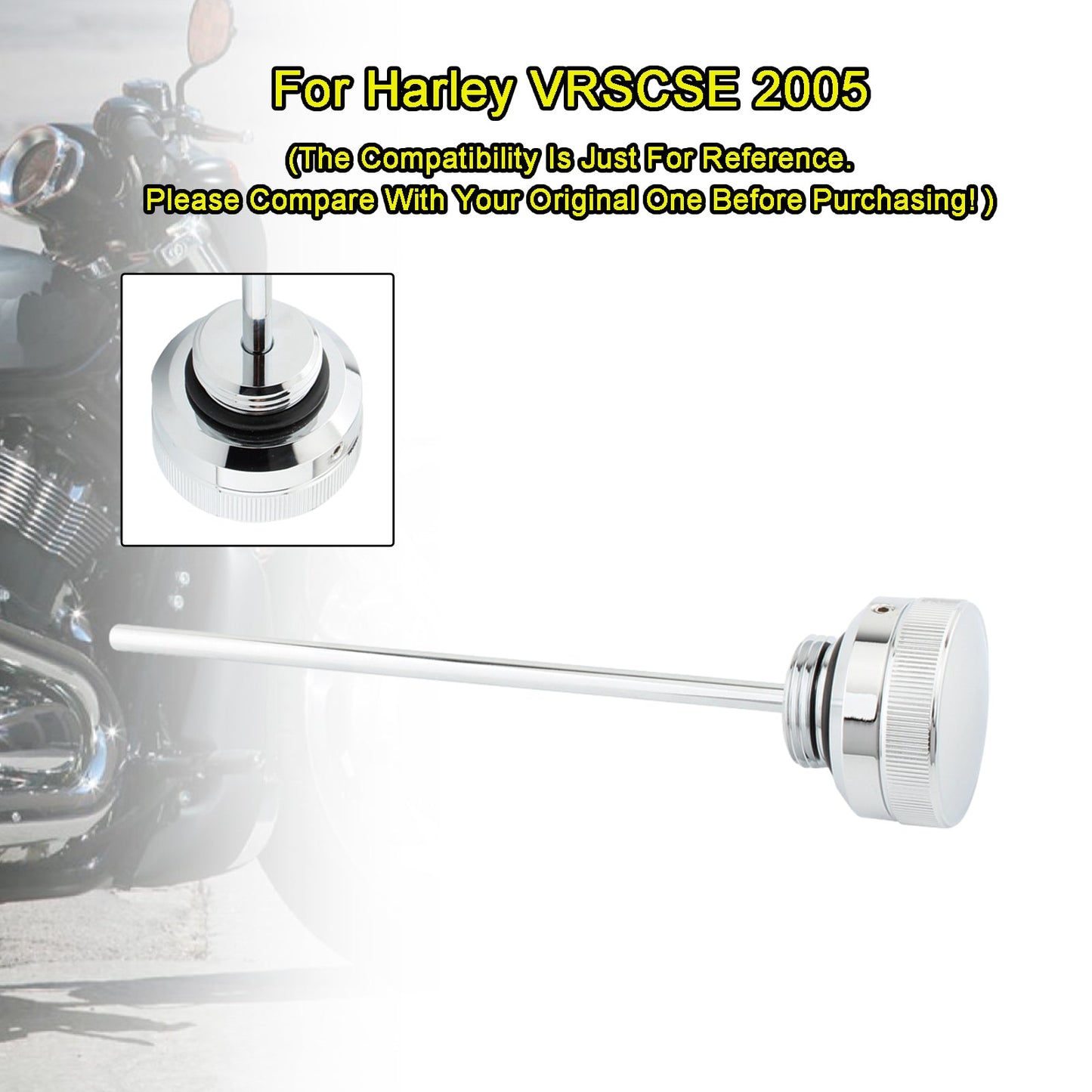 VRsca Harley Vrscb Vrscd Vrscse Vrscaw Oil Dipstick Tank Cap Plug