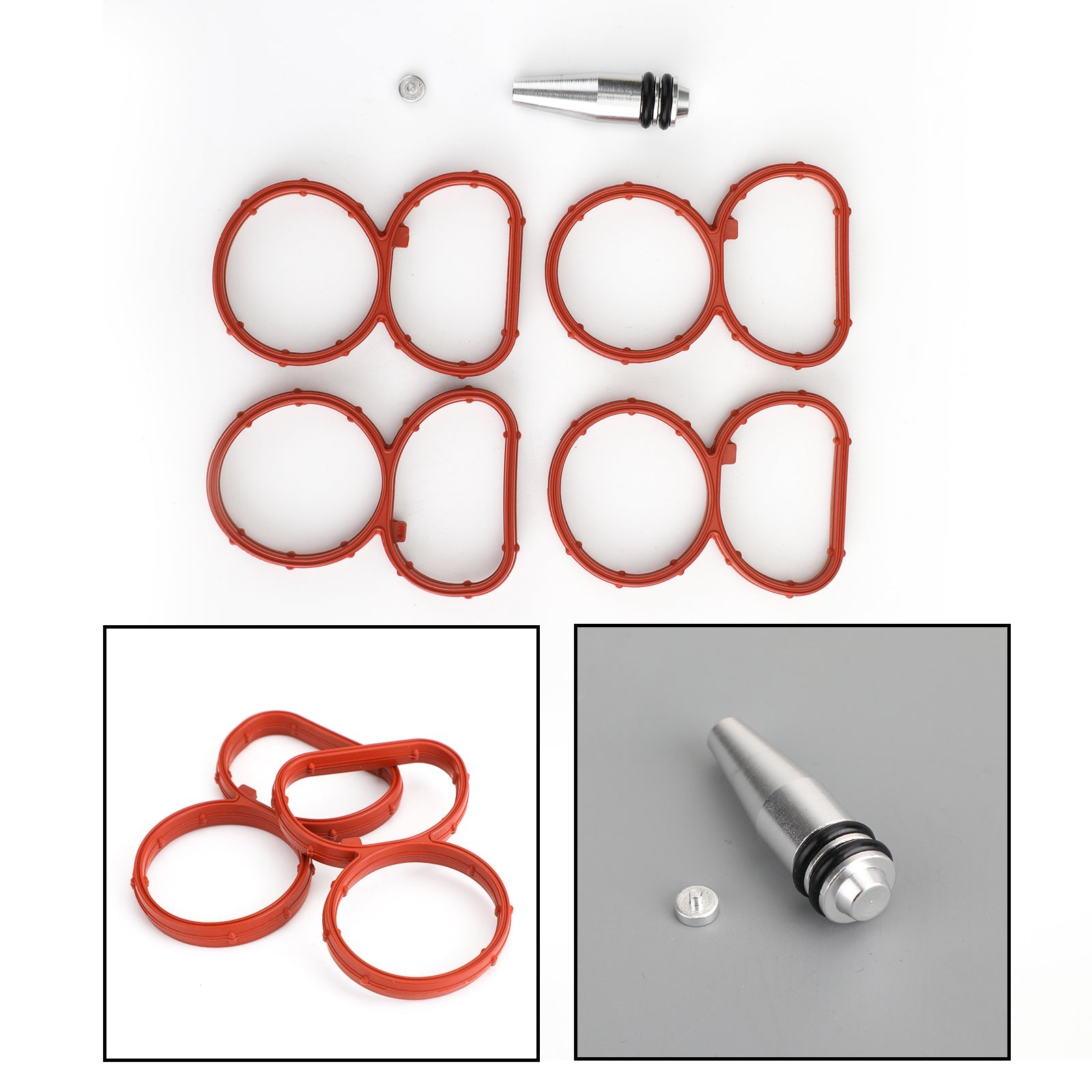 Intake Manifold Repair Plug Sealing Bung With Gaskets For BMW N47 2.0D