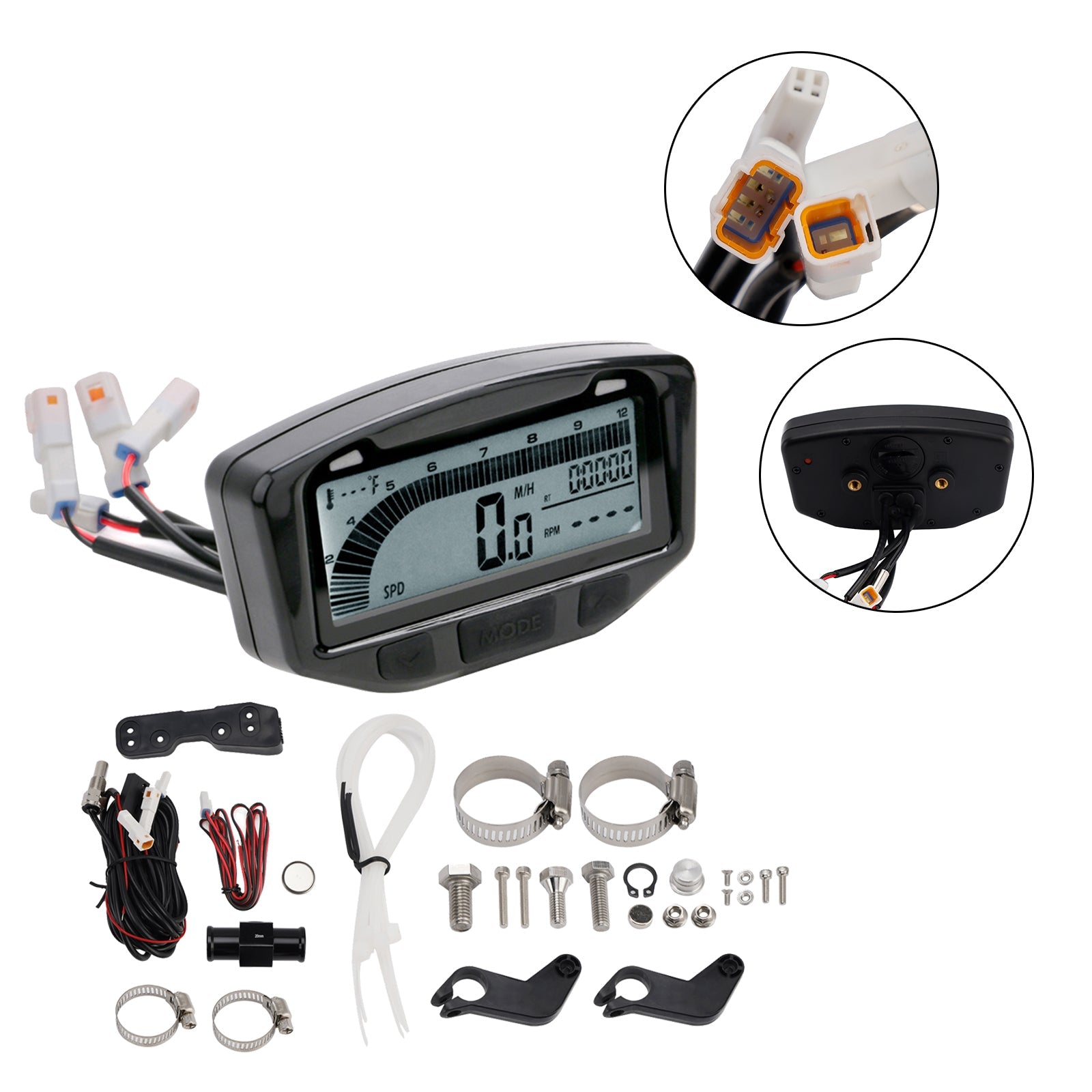 2006-2012 POLARIS OUTLAW 450/500/525 Speedometer Odometer Tachometer Digital Lcd