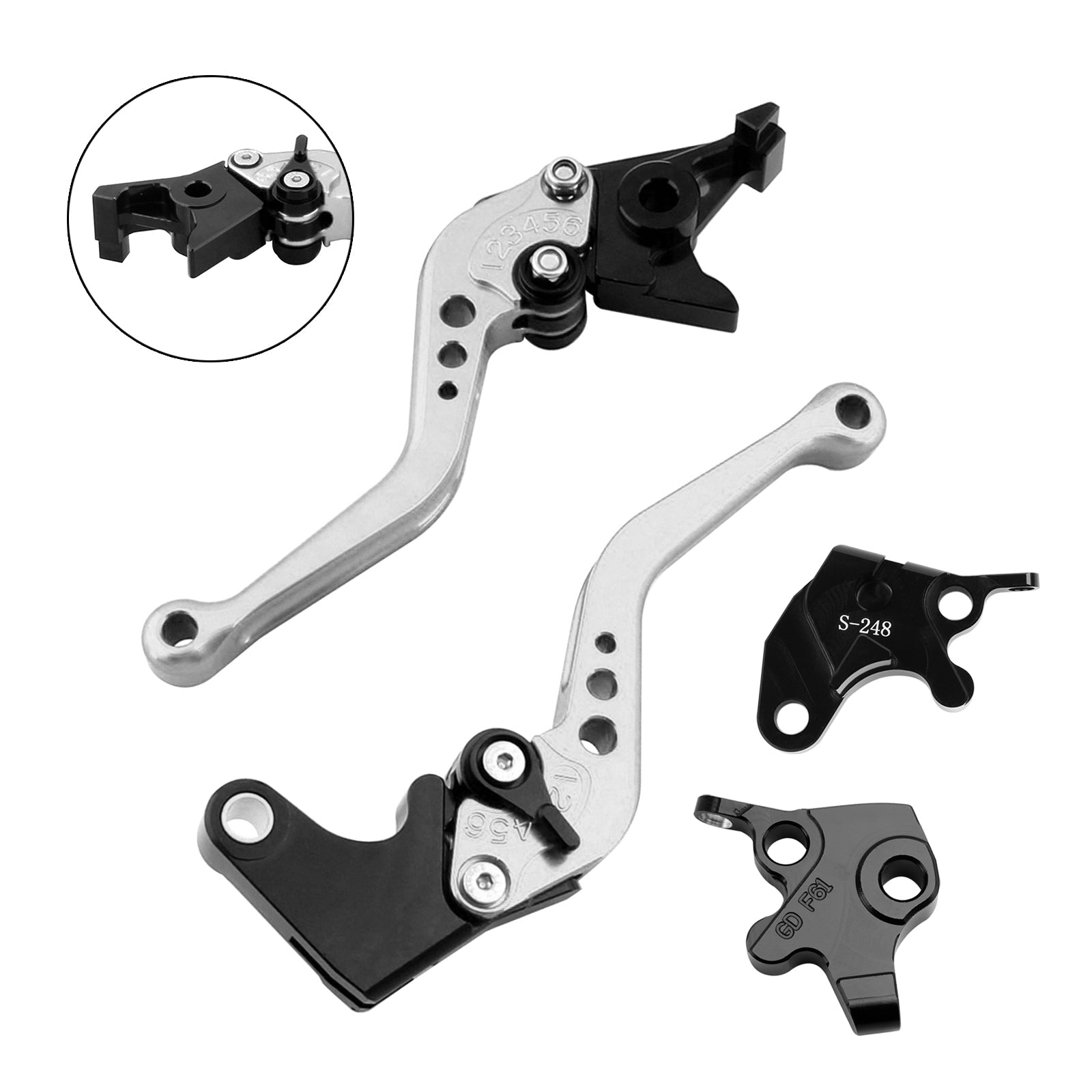 2008-2011 YAMAHA YZF R125 NEW Short Clutch Brake Lever