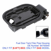 Fuel Door Tank Filler Pipe Housing 84745944 For Chevy Silverado 1500 6.6FT 19-24