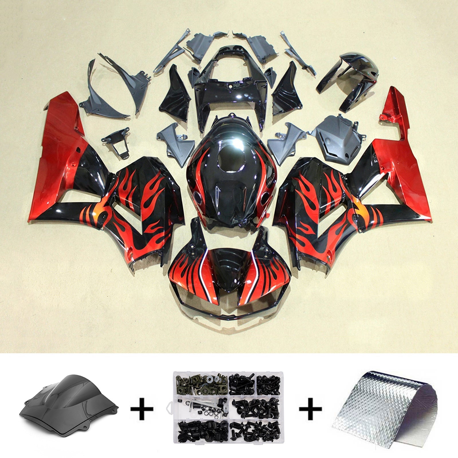 Injection Fairing Kit Bodywork Plastic ABS For Honda CBR600RR 2013-2025 F5