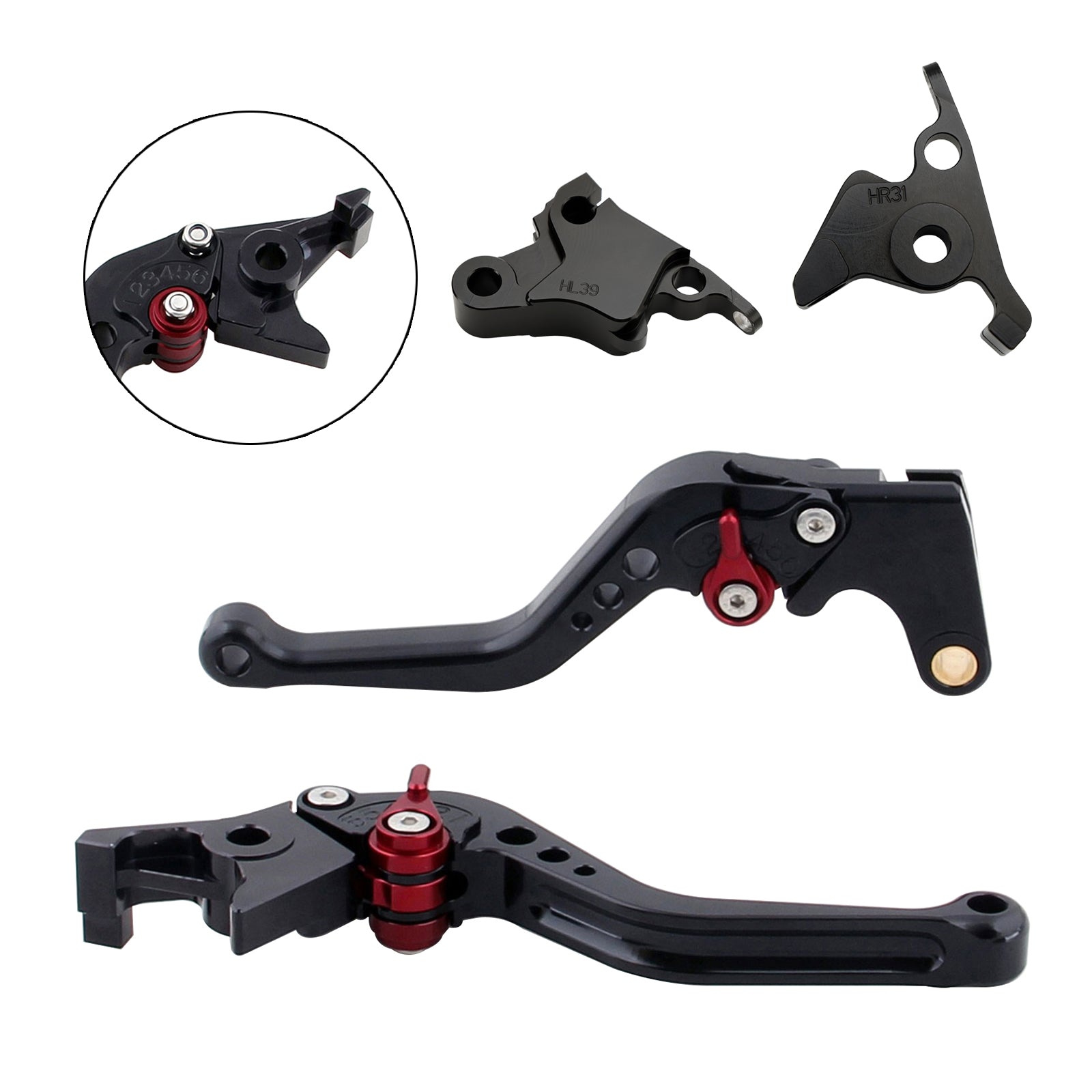 NEW Short Clutch Brake Lever fit for CFMOTO 450SS 450SR 21-23 450NK 23-24