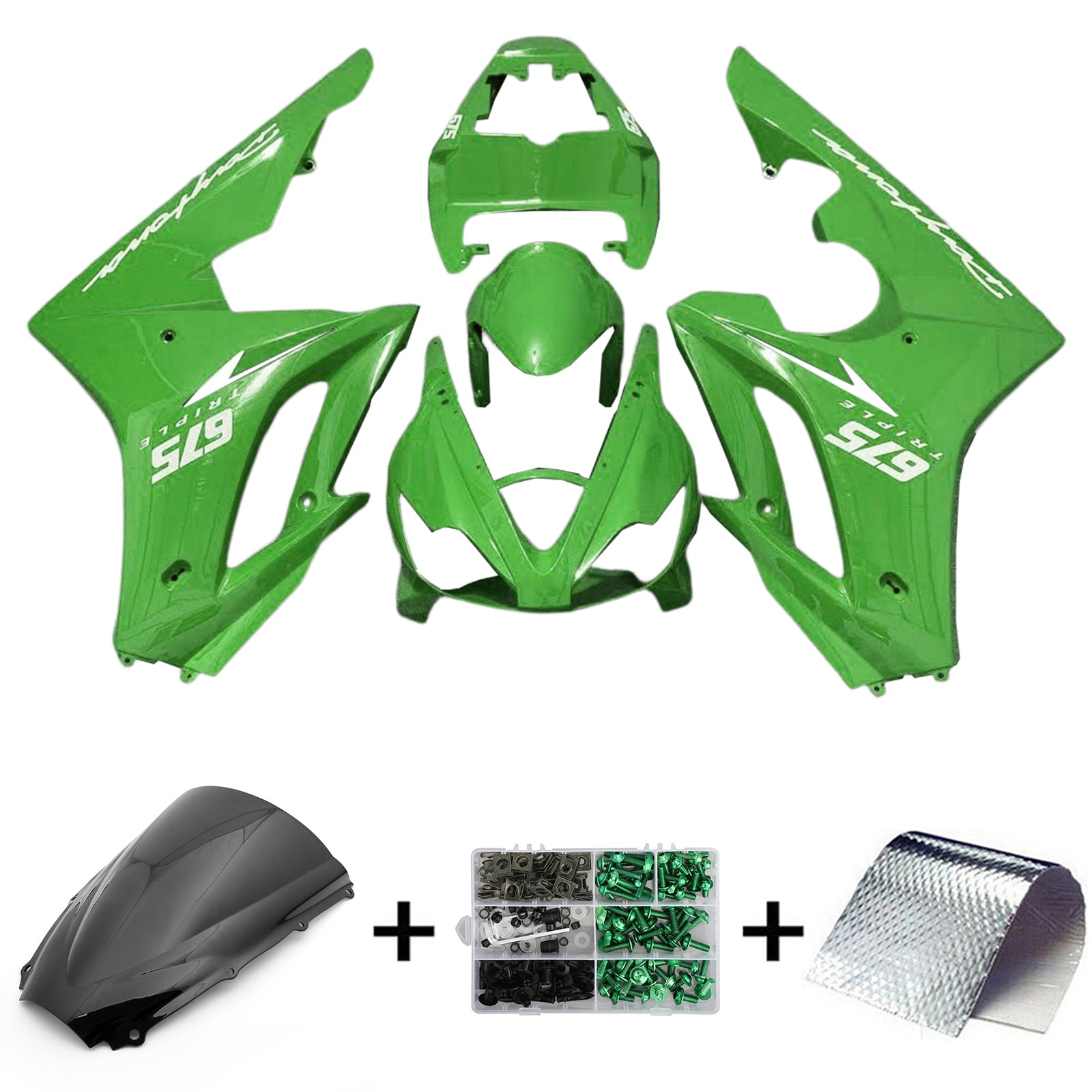 2006-2008 Triumph Daytona 675 Fairing Kit Bodywork Plastic ABS