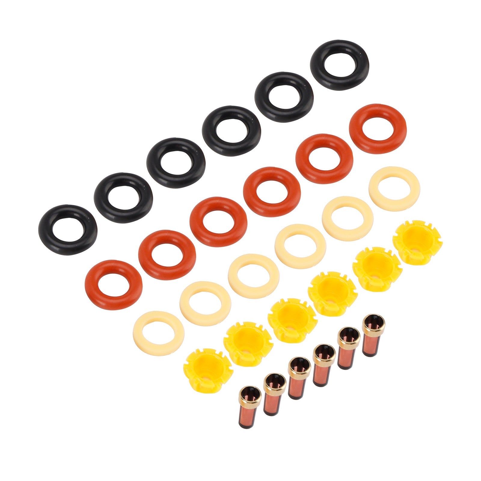Fuel Injector Seal O-Ring 0280150414 Fit BMW 5 Series E34 87-93 E39 1995-2003