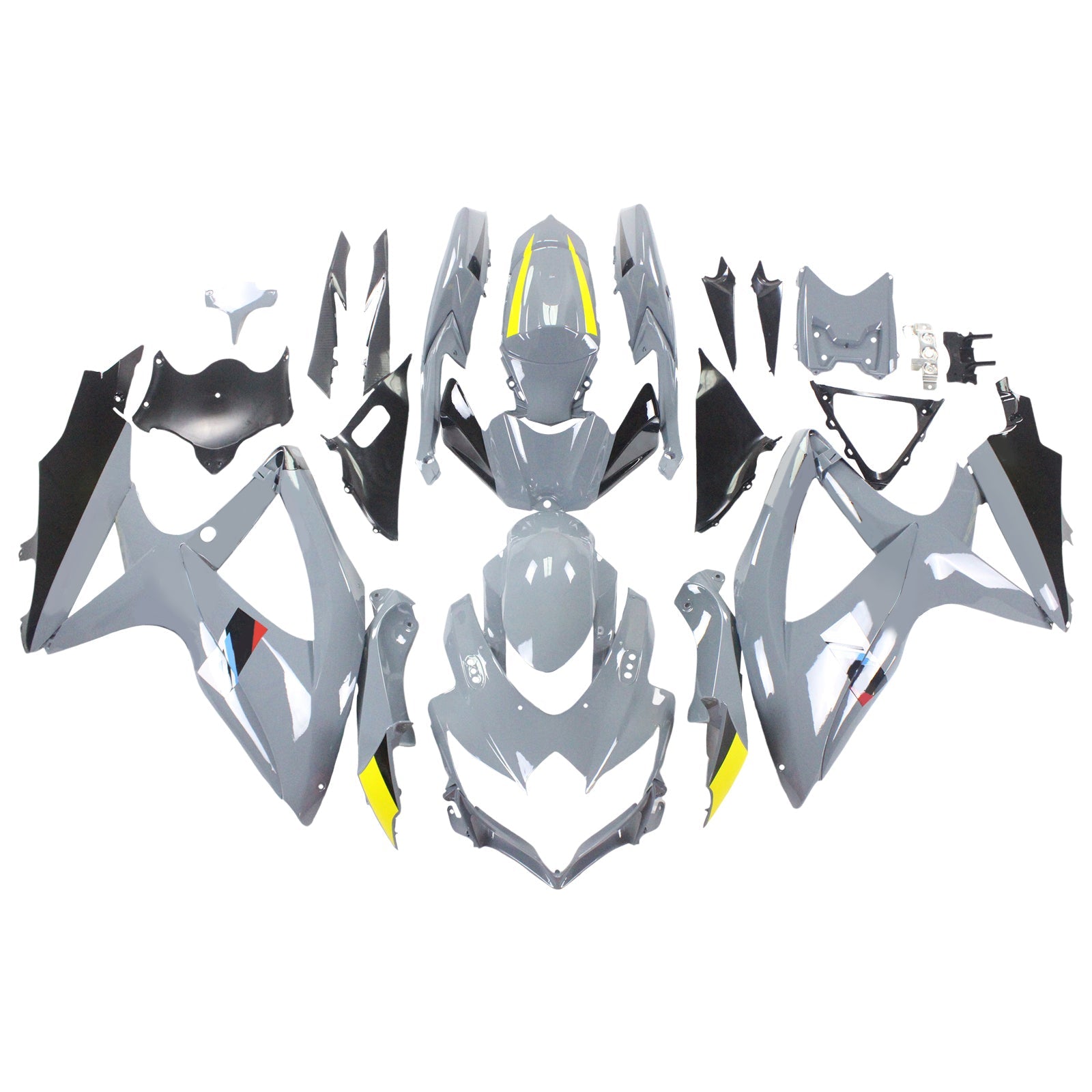 Injection Fairing Kit Bodywork Plastic ABS For Suzuki GSXR 600/750 2008-2010 K8