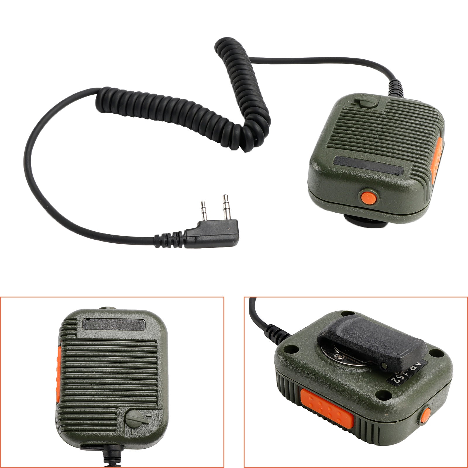 AR-152 Microphone Speaker For TK-220 TH-F6 RPV516A KG659 TG-2AT PX-666 UV-5RB