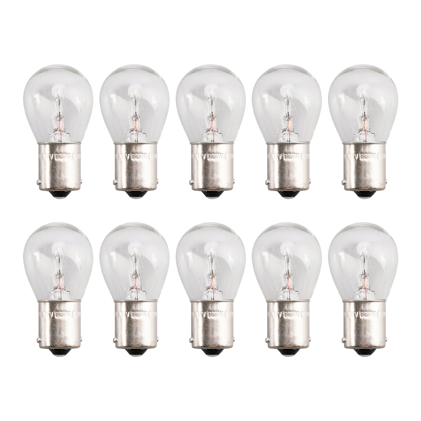 10PCS Car Light Tubular Lamp bulb P21W BA15S 7506 12V 21W For OSRAM