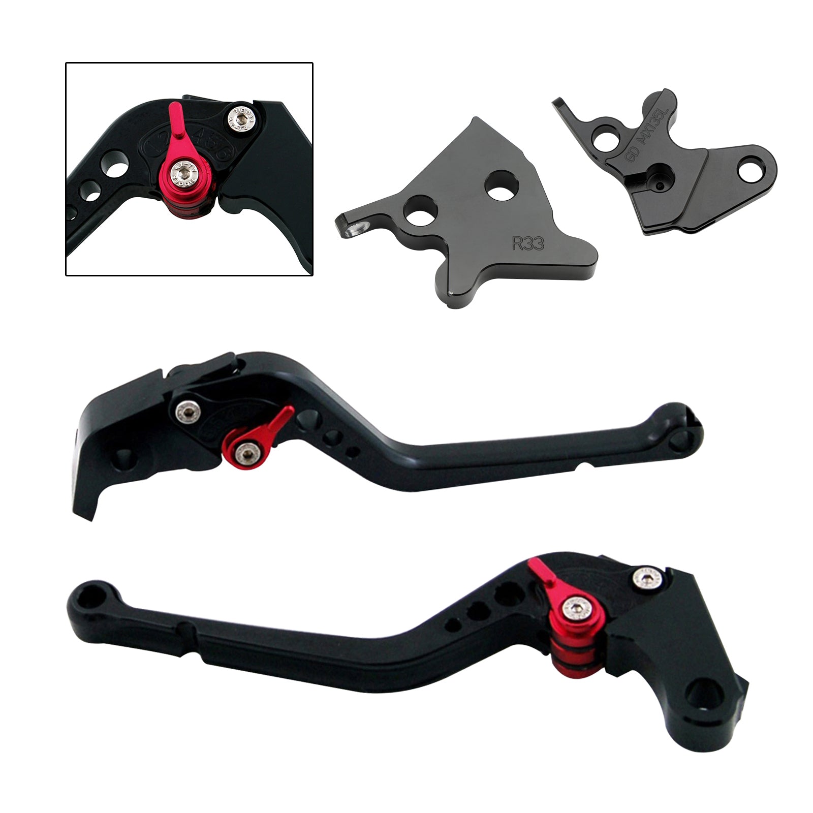 2005-2014 YAMAHA YBR125 Long Clutch Brake Lever