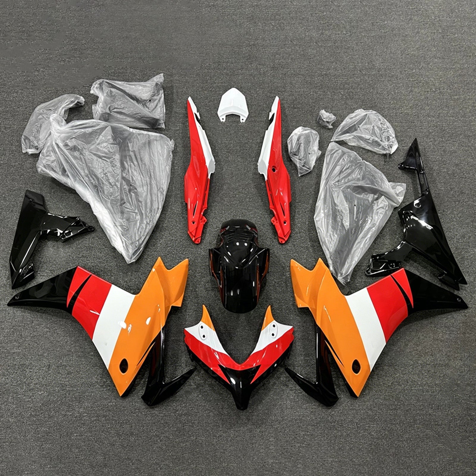 Injection Fairing Kit Bodywork Plastic ABS For Honda CBR500R 2013-2015
