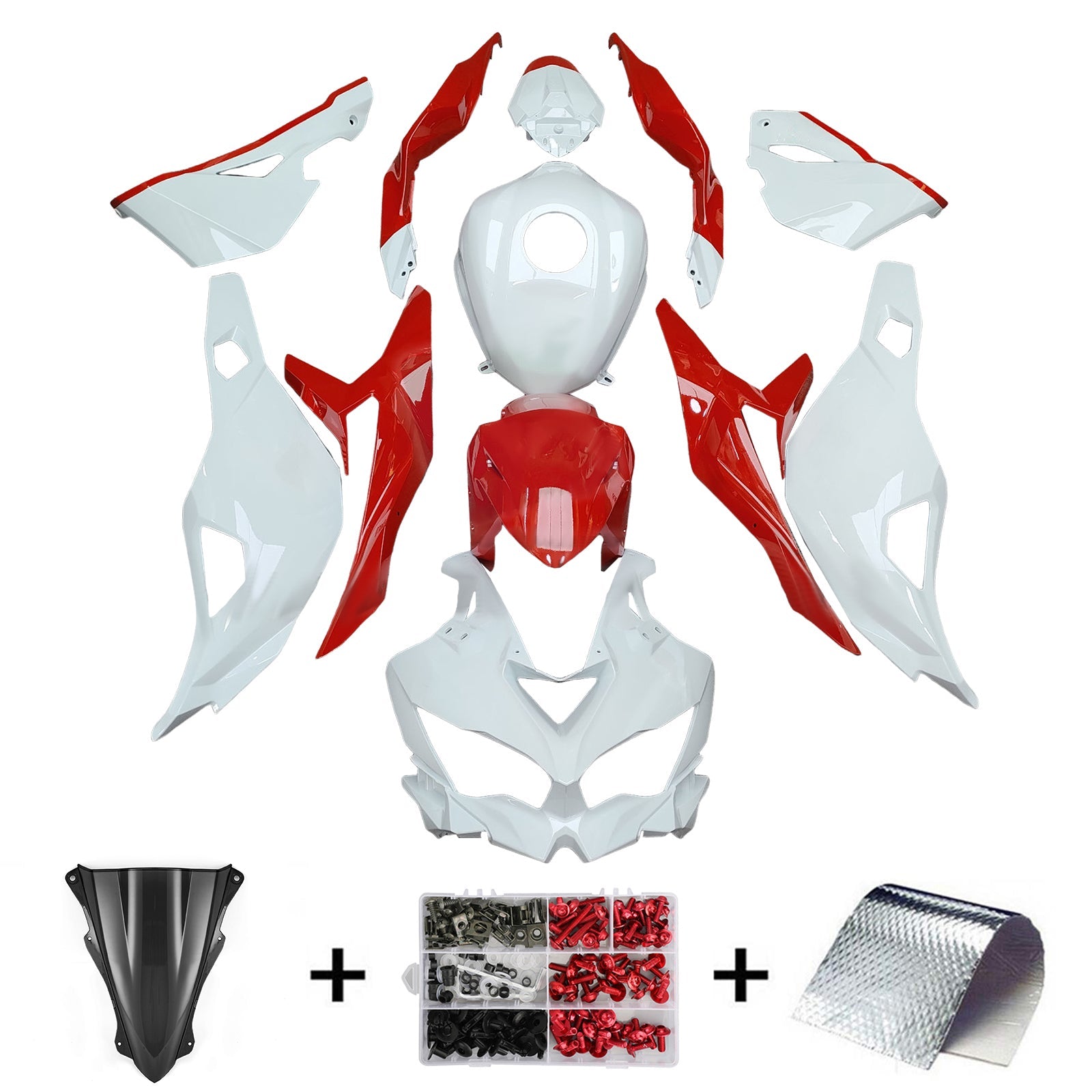 Injection Fairing Kit fit For Kawasaki Ninja ZX-25R ZX-4R ZX-4RR 2019-2025