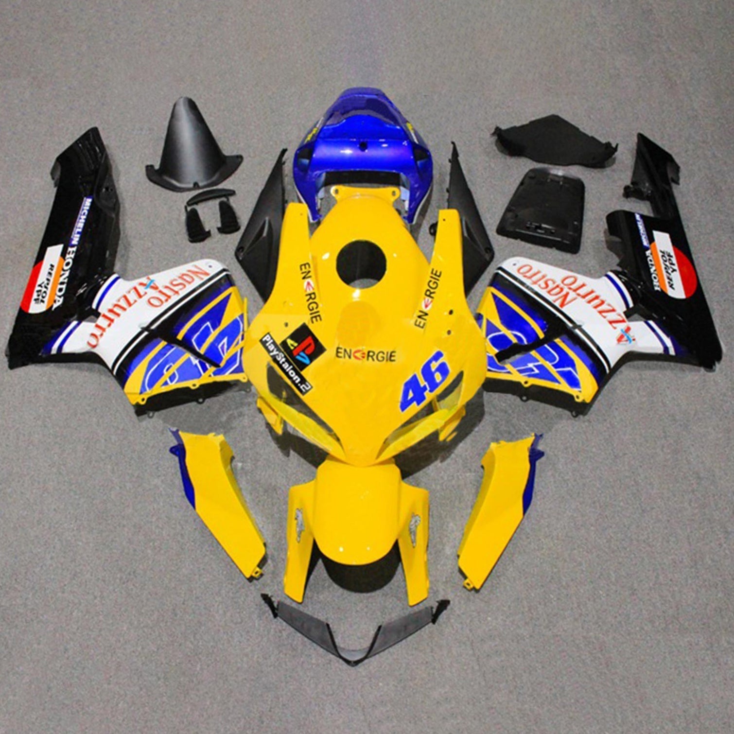 2005-2006 Honda CBR600RR F5 Fairing Kit Bodywork Plastic ABS