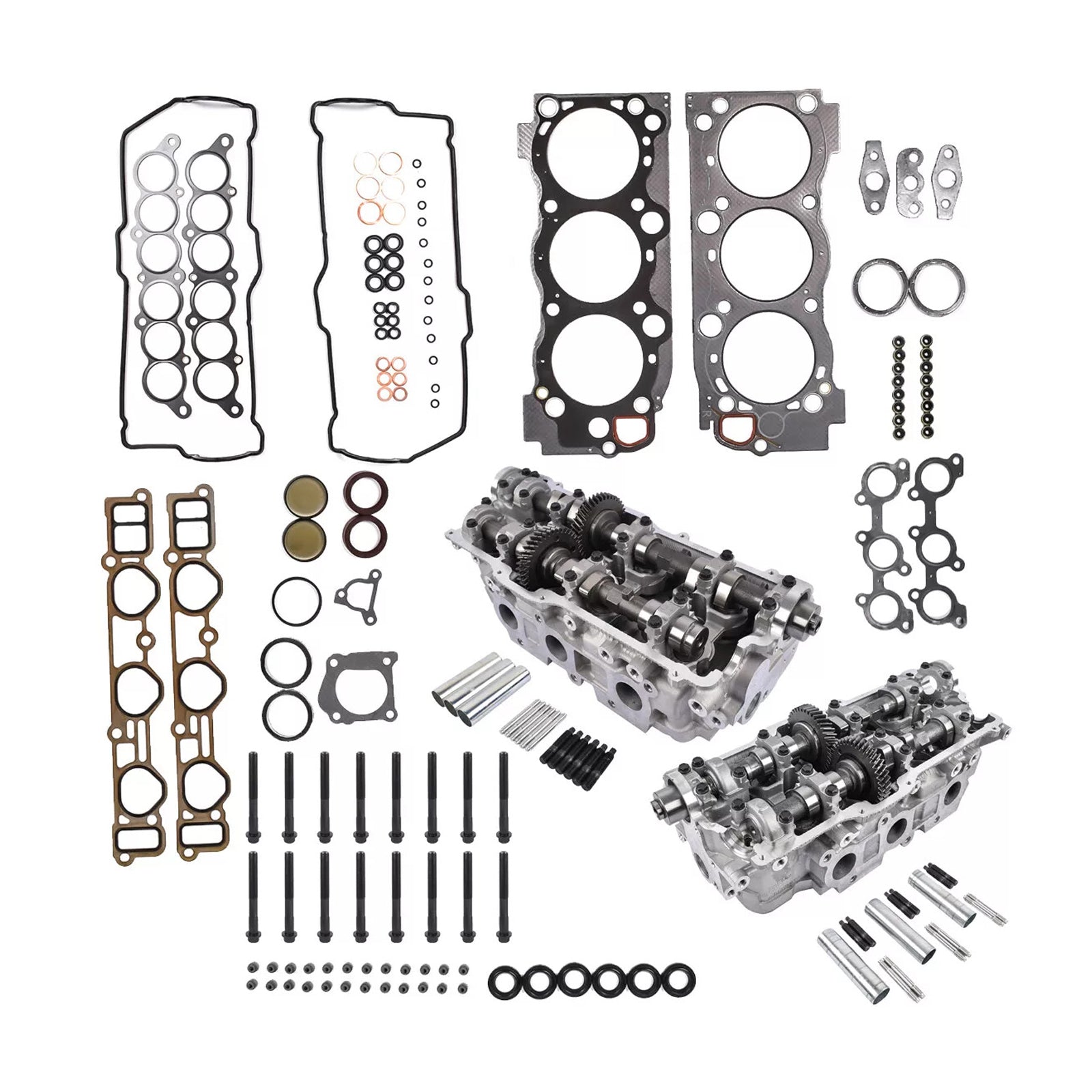2000-2004 TOYOTA TUNDRA 3.4L 2PCS Cylinder Head & Gaskets & Bolts 11101-69136 1305362050