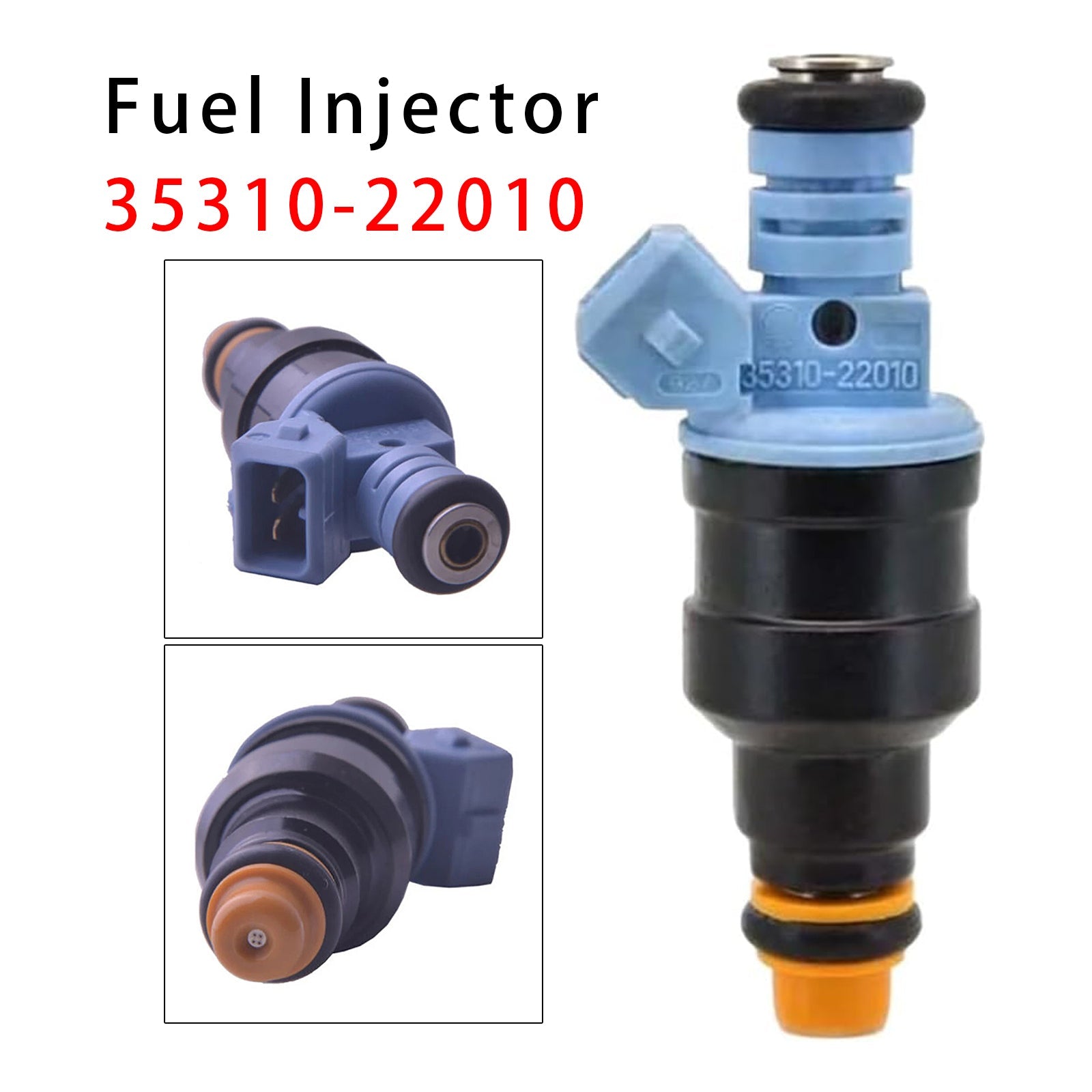 1994-1999 Hyundai Excel X3 1.5L 4 Cyl G4EK 1Pcs Fuel Injector 35310-22010