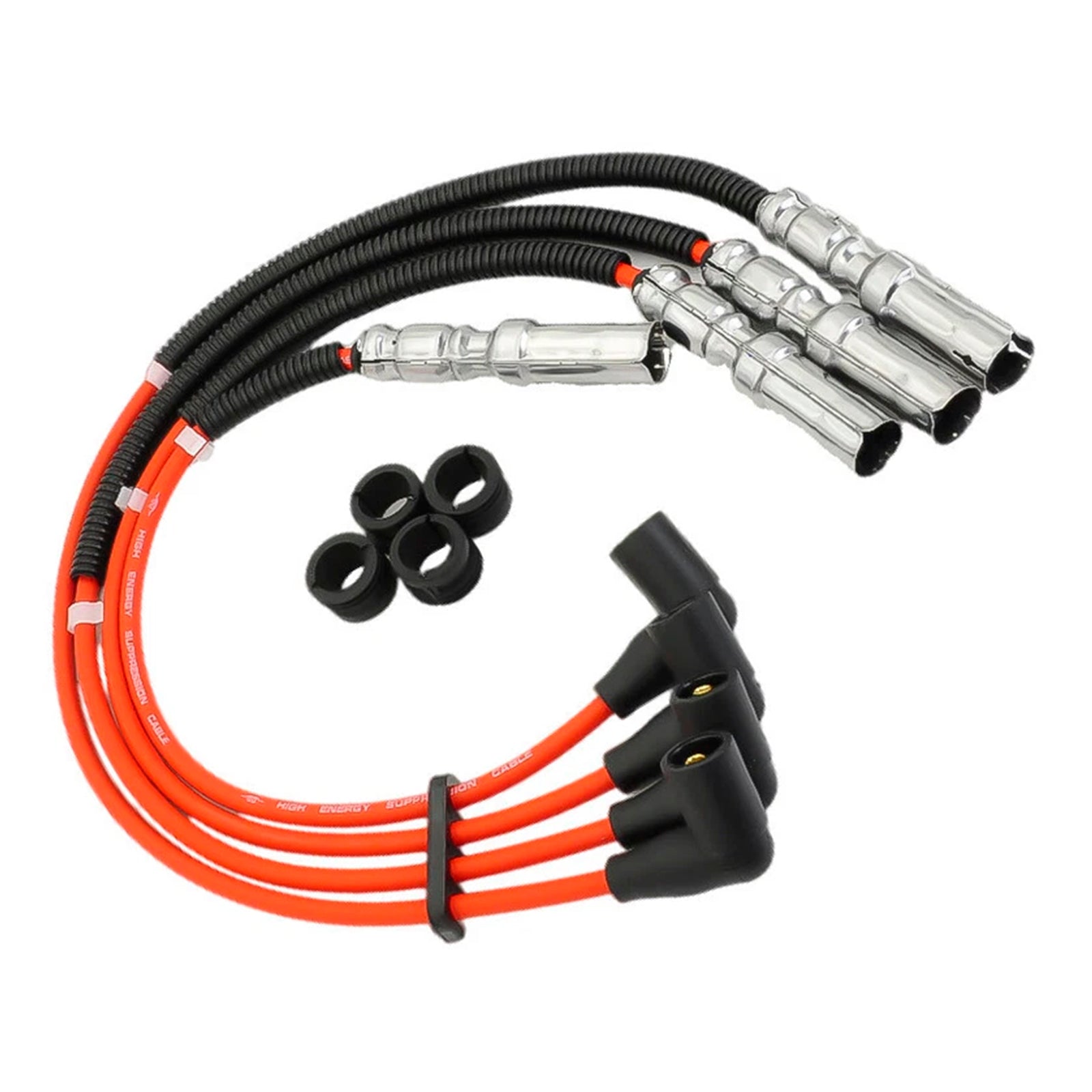 8mm Spark Plug Wire Kit 063905431A For VW Beetle Bora Golf GTI Jetta 2.0L