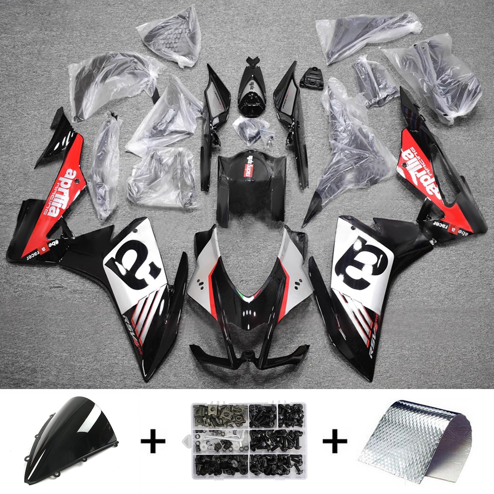 2016-2020 Aprilia RSV4 1000 Injection Fairing Kit Bodywork Plastic