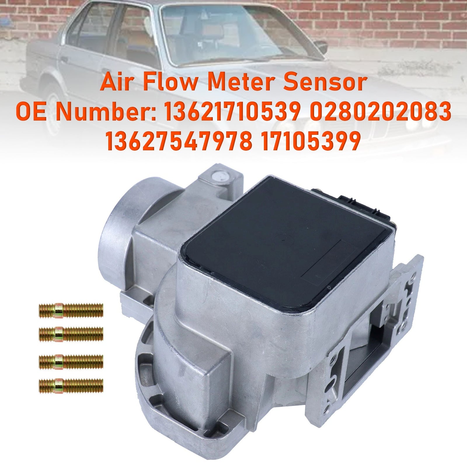 09/1986-12/1991 BMW E30 320i 2.0 95 kW / 129 PS Air Flow Meter Sensor 0280202083 17105399