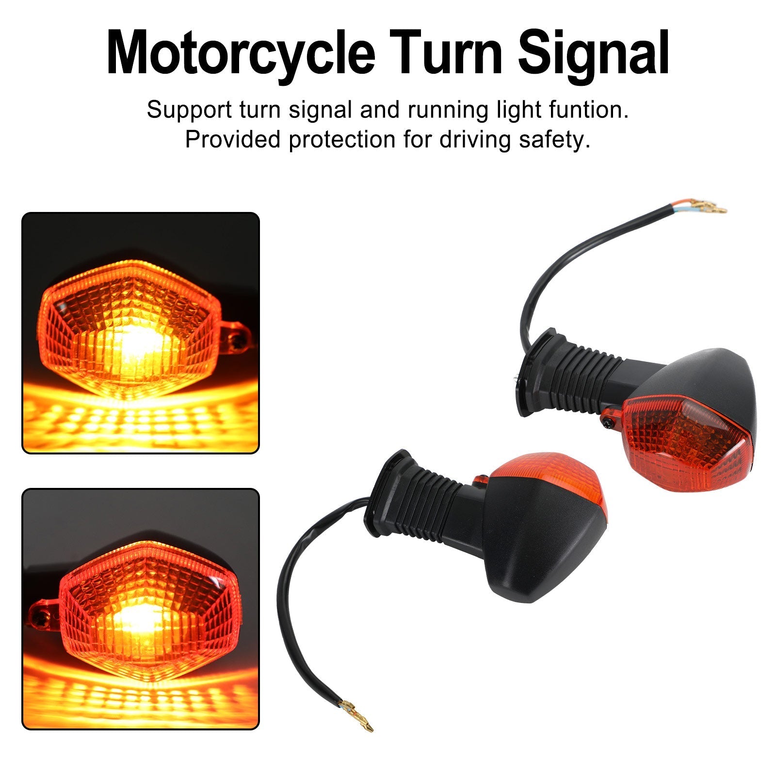 Turn Signal Blinker Indicator Lights for Suzuki SV 1000S 2003-2008