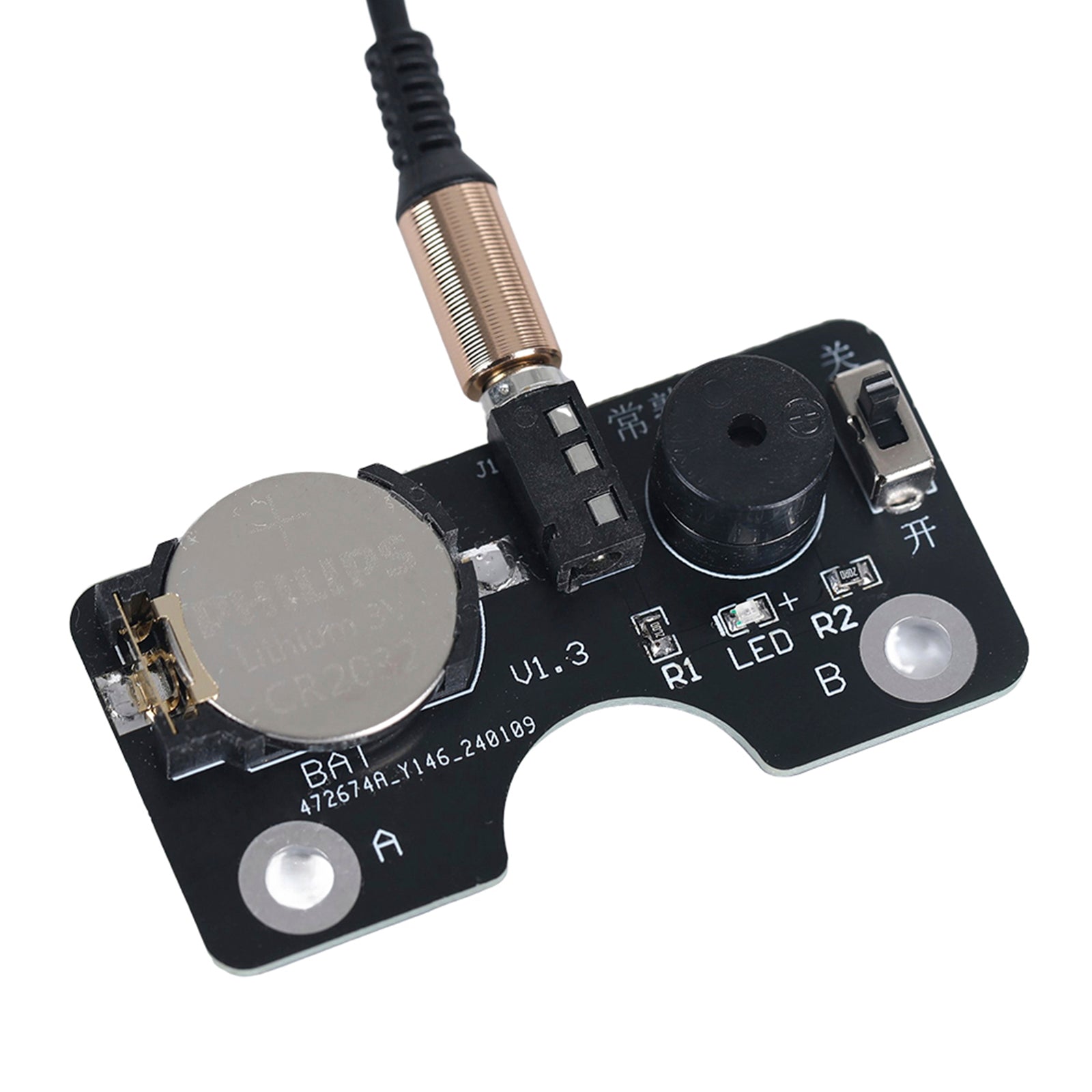 Morse Code CW Transmission Trainer Key Sound Light Circuit Board For Manual Key