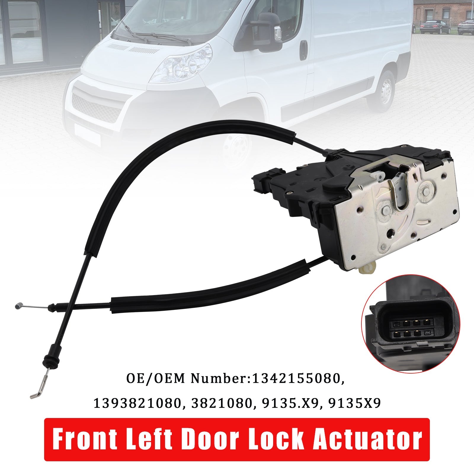 Front Left Door Lock For Fiat Ducato Citro?n Jumper Peugeot Boxer 2006-