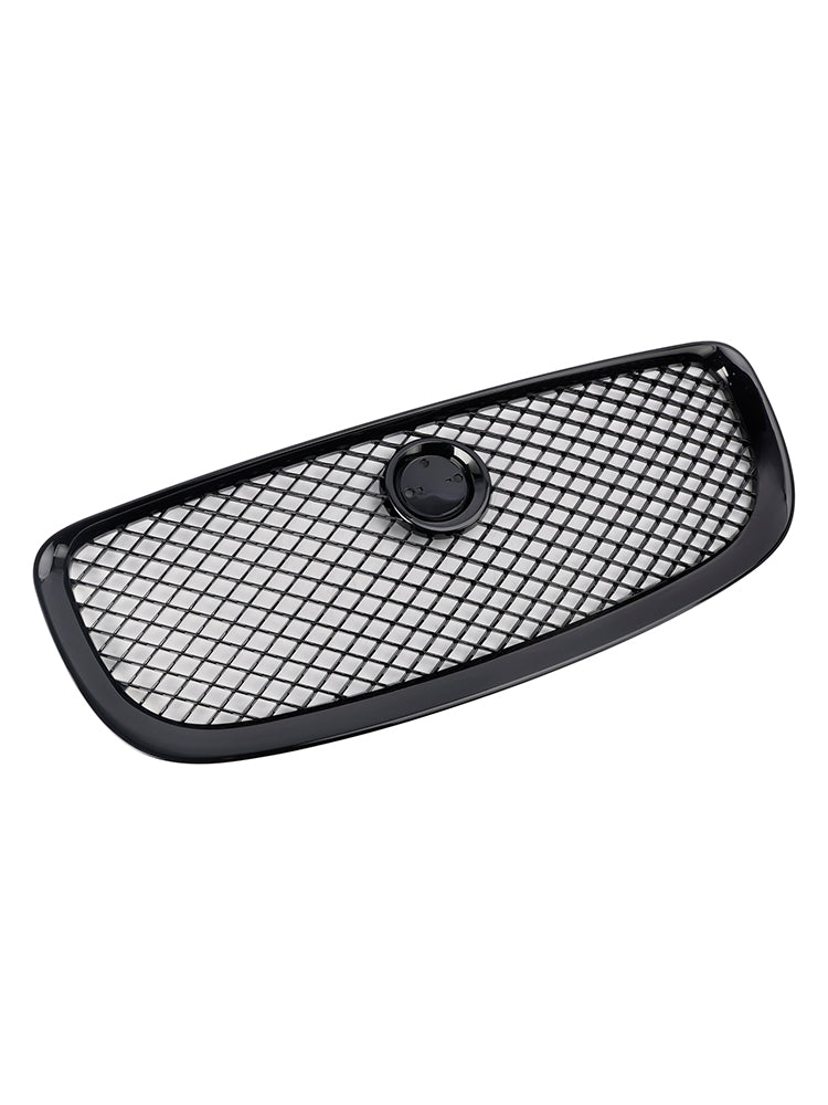 2010-2015 Jaguar XJ Gloss Black Front Bumper Grill Grille