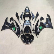 Injection Fairing Kit Bodywork Plastic ABS fit For Kawasaki ZX6R 636 2009-2012