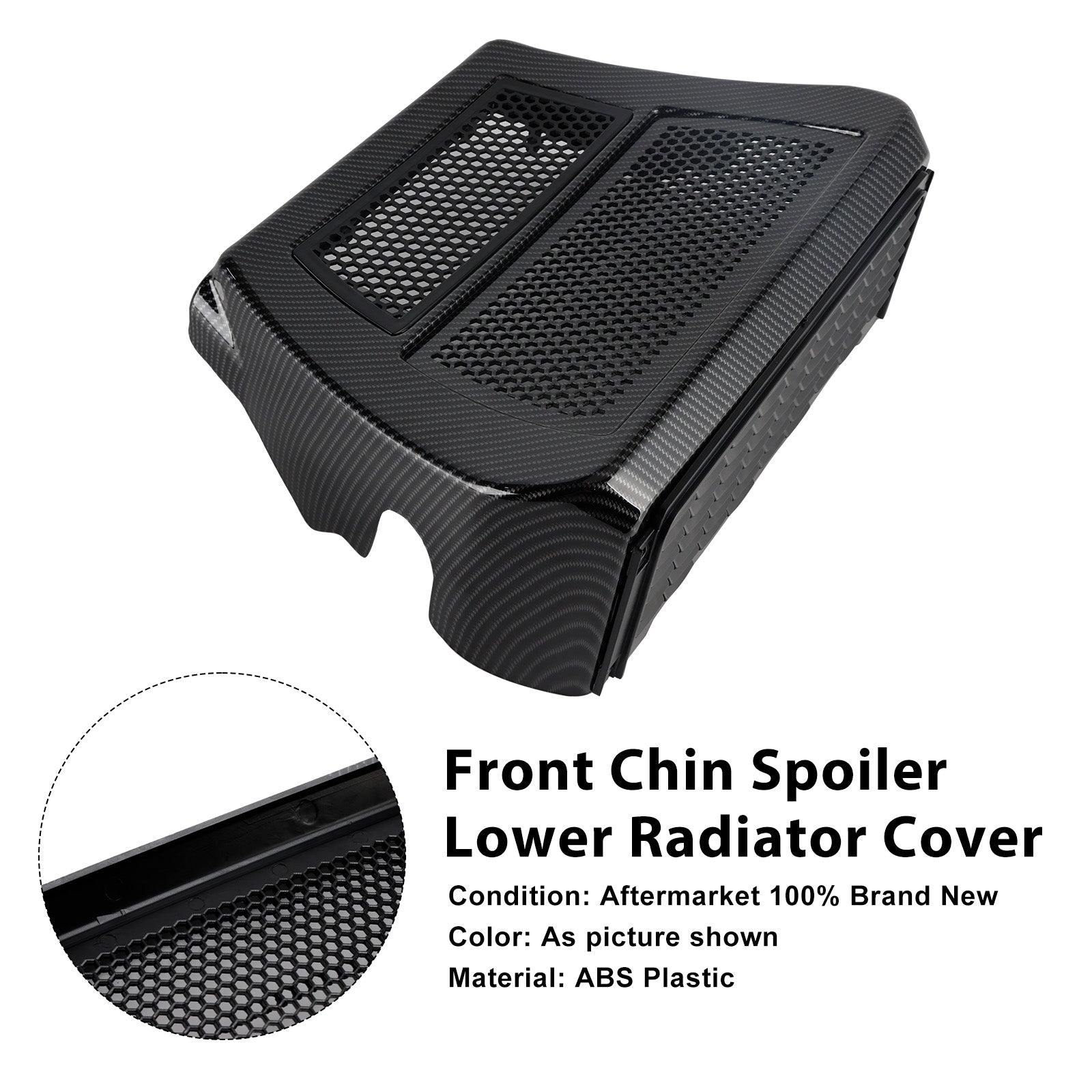 2024-2025 Harley Road Glide FLTRX Lower Chin Spoilers Radiator Guard Cover