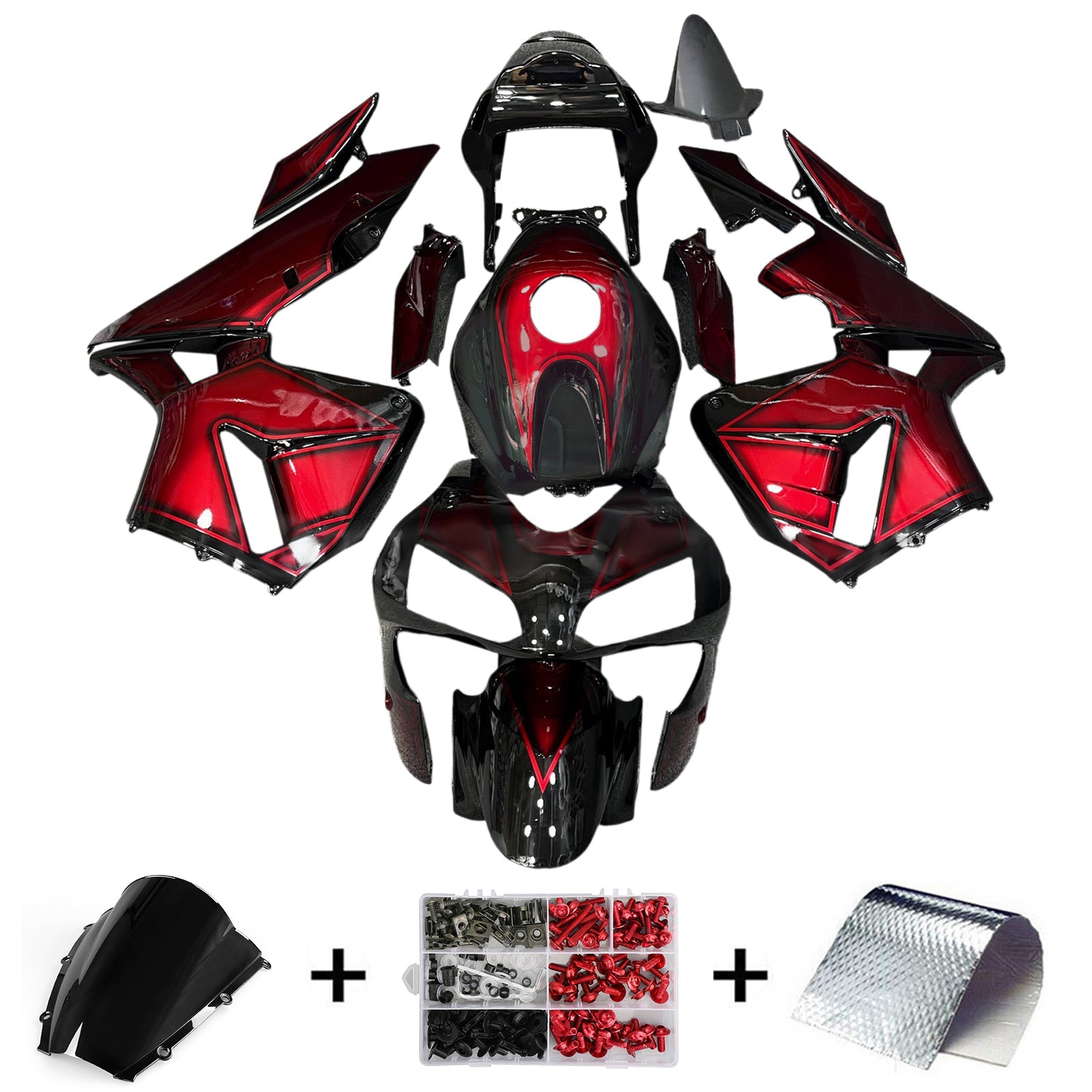 Injection Fairing Kit Bodywork Plastic ABS For Honda CBR600RR 2003-2004 F5