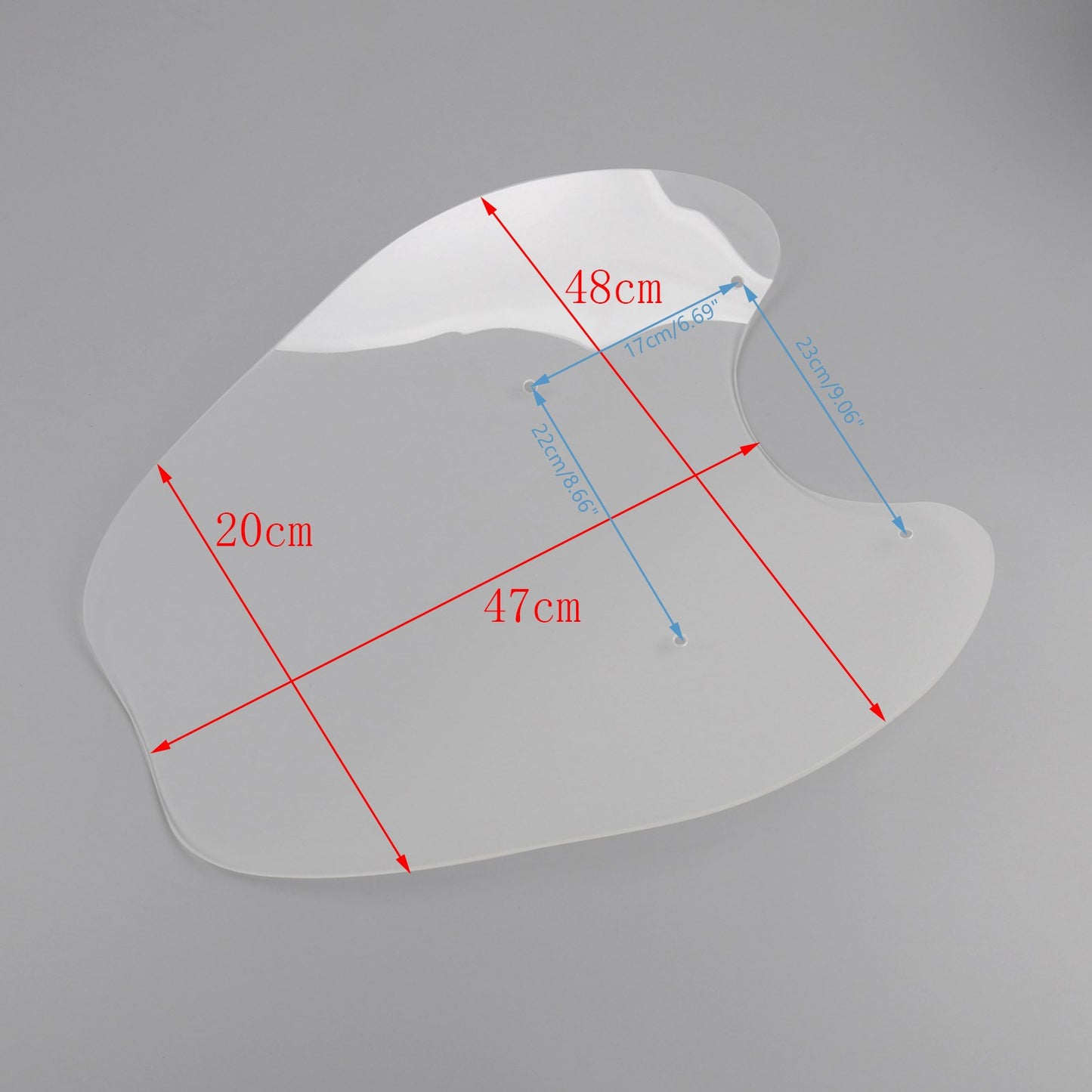 Sportster XL883 86-2010 XL1200 88-11 C ABS Plastic Windscreen Windshield