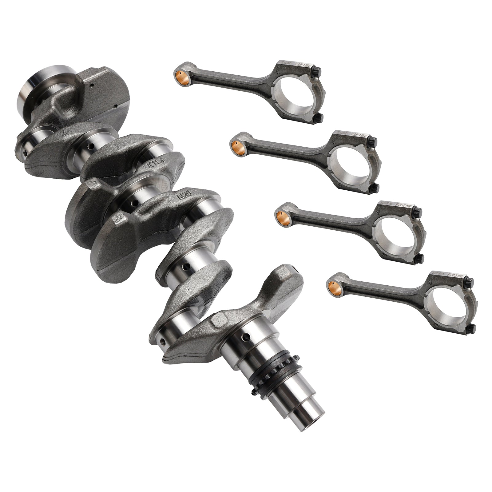 2011–2017 Hyundai i30 (GD) G4NB 1.8L Engine Crankshaft & Connecting Rods 231102E711