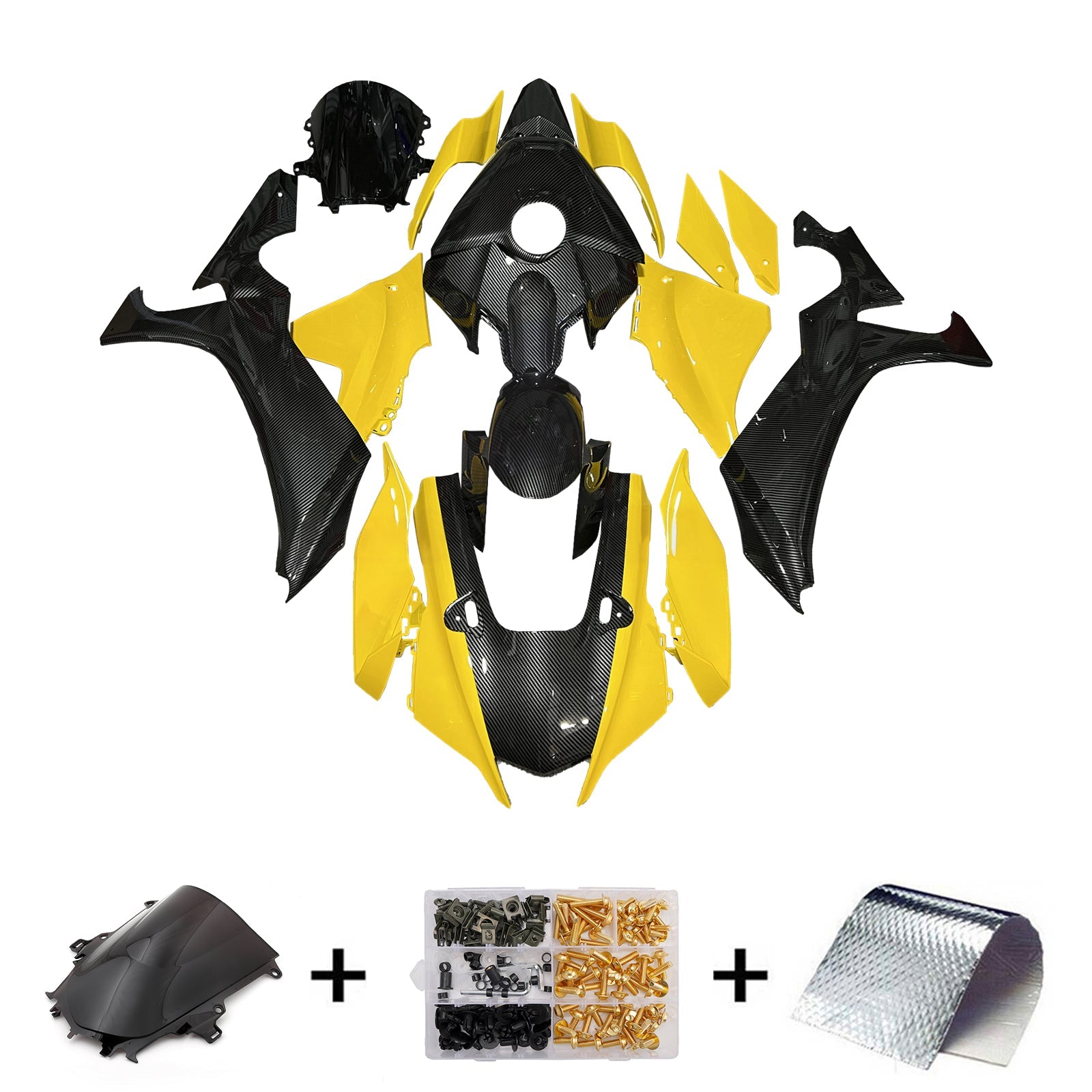 Injection Fairing Kit Bodywork Plastic ABS fit For Yamaha YZF-R1 2020-2026