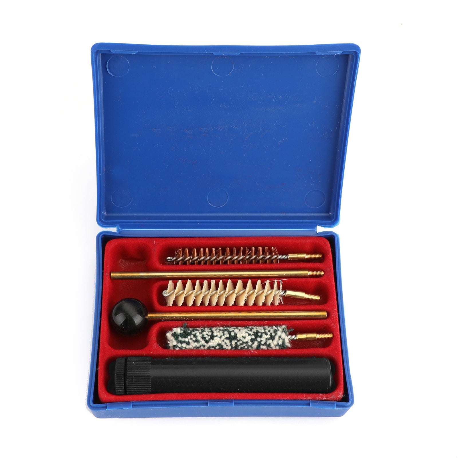 Gun Cleaning Kit for Cal .38 .357 9mm Pistol and Revolver Universal Brushes