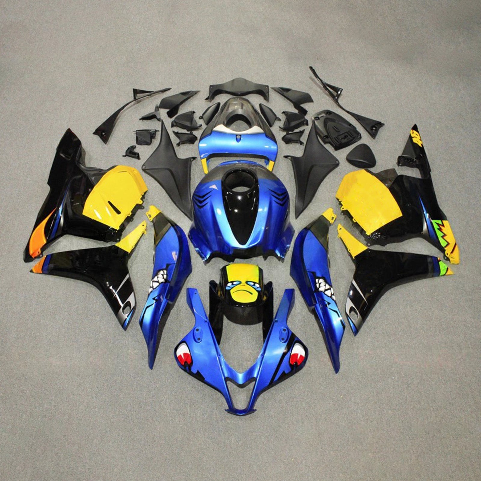 Injection Fairing Kit Bodywork Plastic ABS For Honda CBR600RR 2009-2012 F5