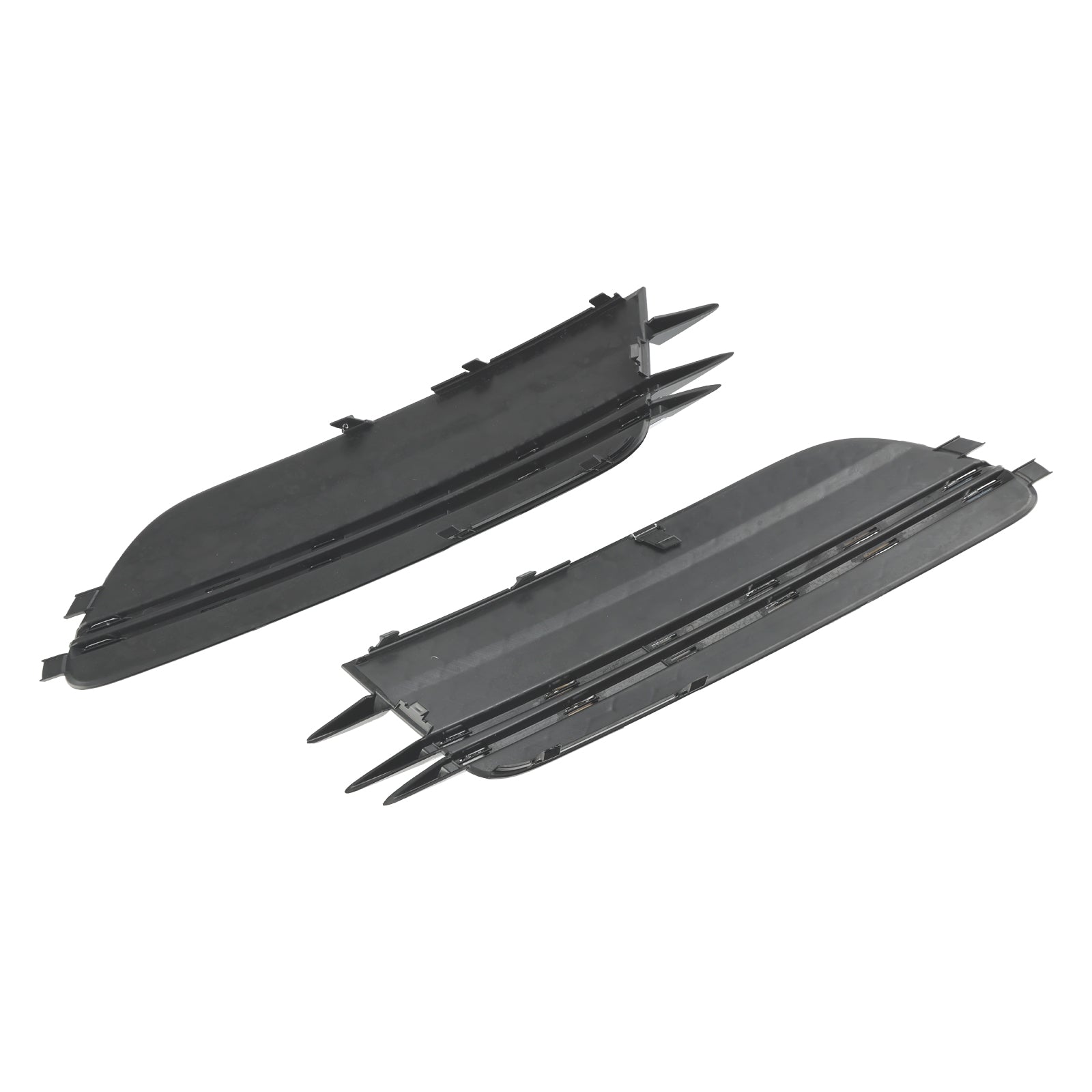 2012-2015 Audi A6 4G C7 2PCS Front Fog Light Cover Bezel Grill Grille