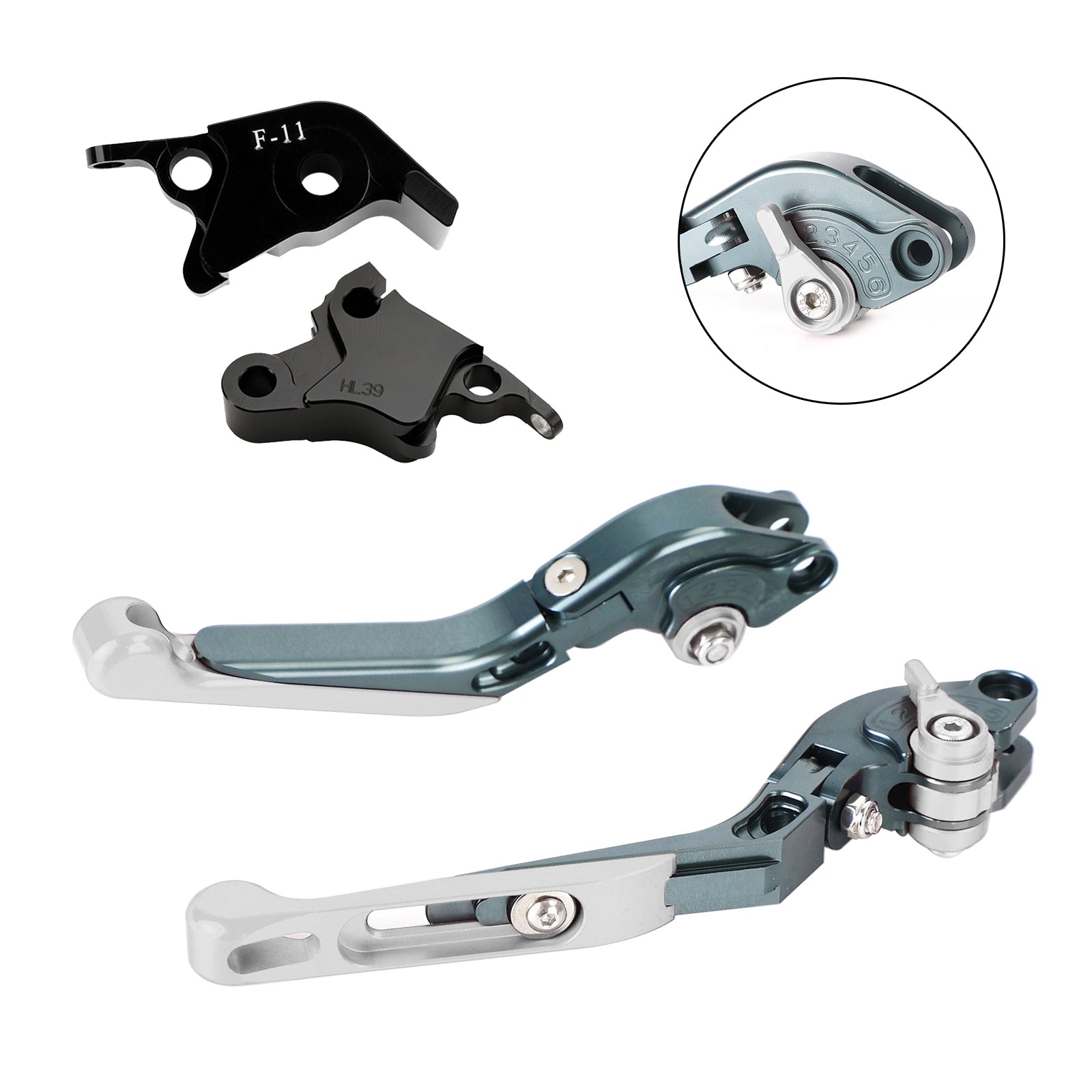 2021-2022 CFMOTO 700CL-X Sport Adjustable Clutch Brake Lever