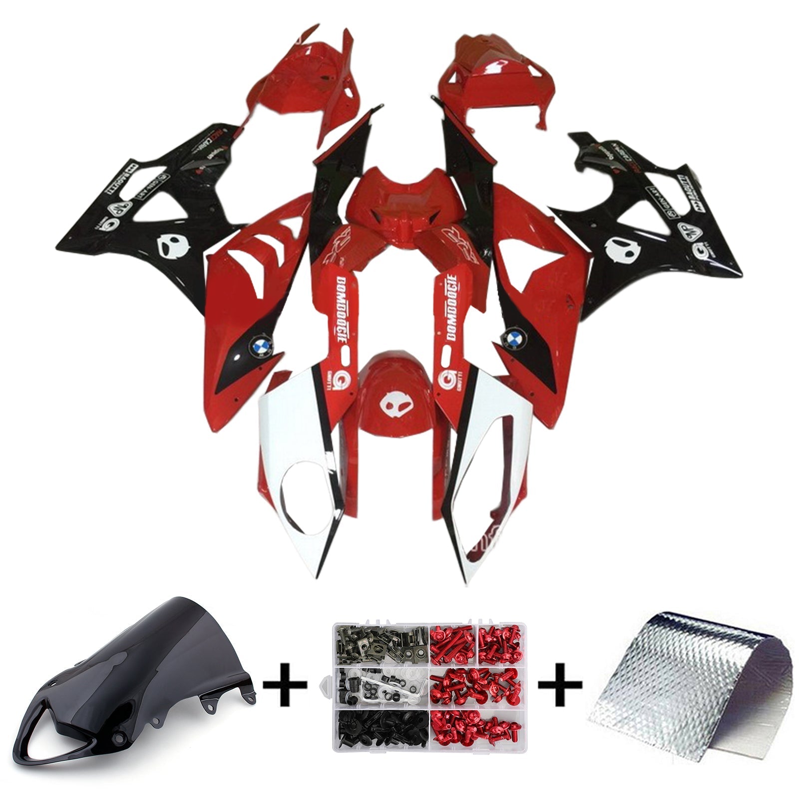2009-2014 BMW S1000RR Fairing Kit Bodywork Plastic ABS