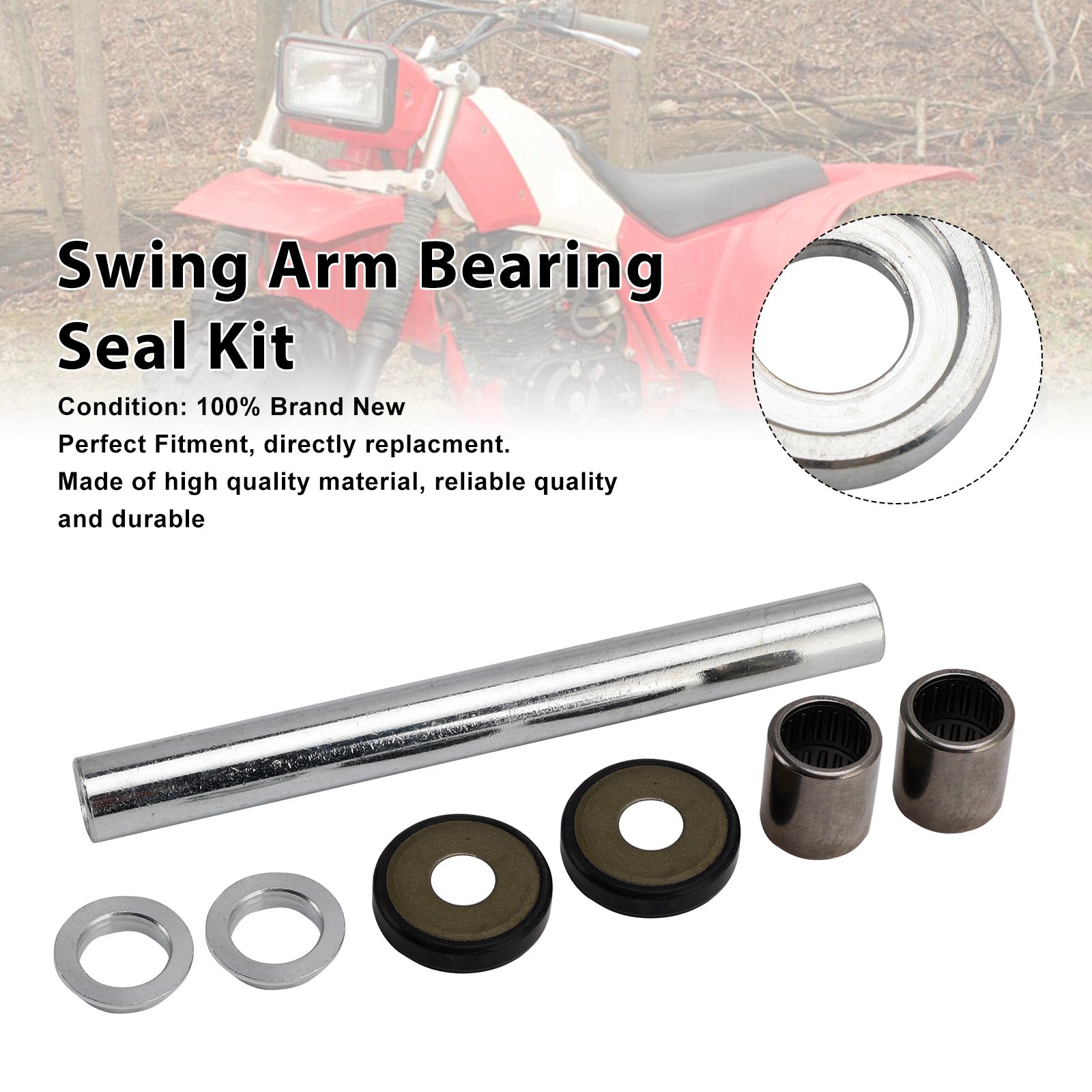 28-1132 Swing Arm Bearing Seal Kit For Honda ATC200X 1983-1985
