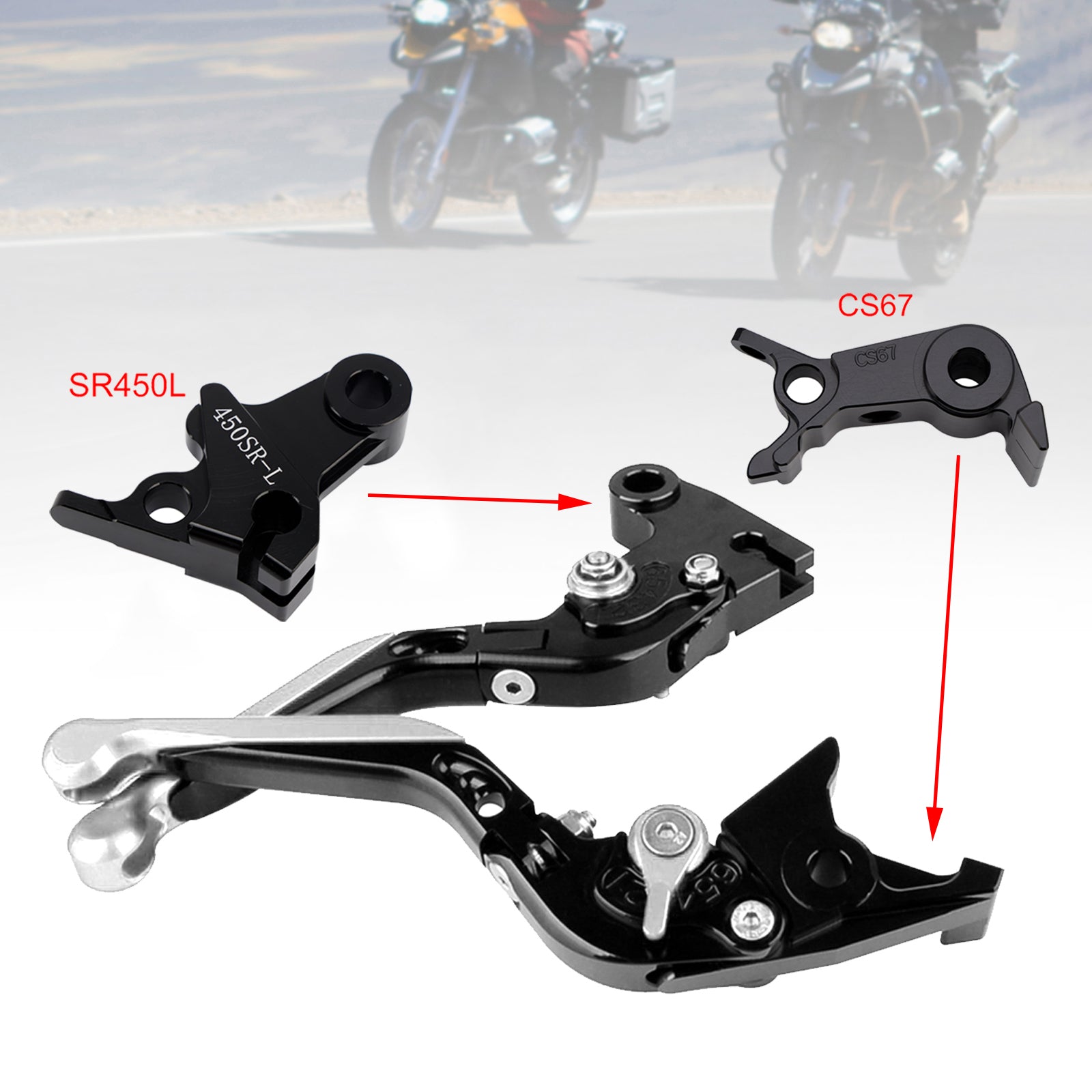Adjustable Clutch Brake Lever fit for VOGE DS900X 900DSX 2024-2026